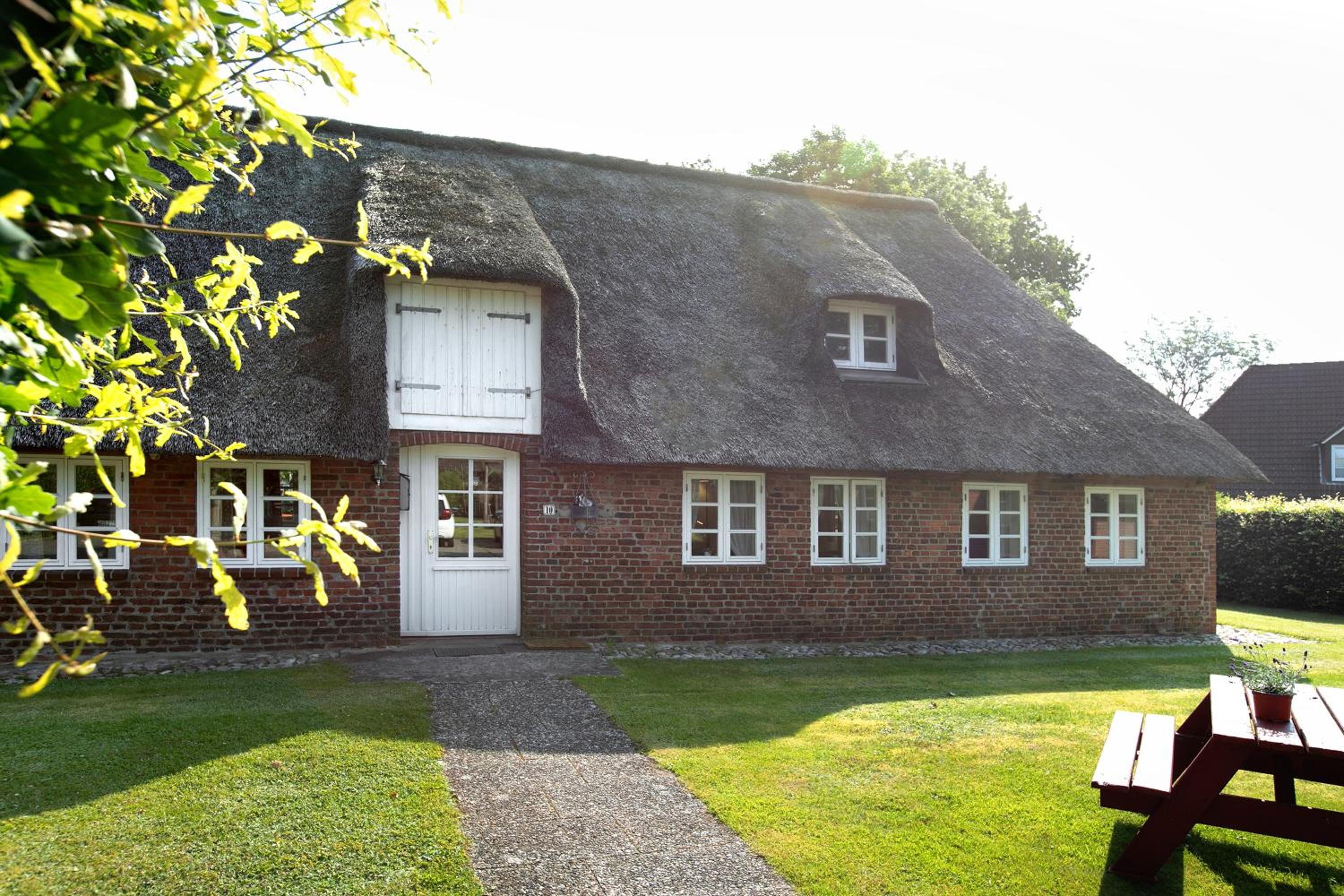 Friesisches Reetdachferienhaus