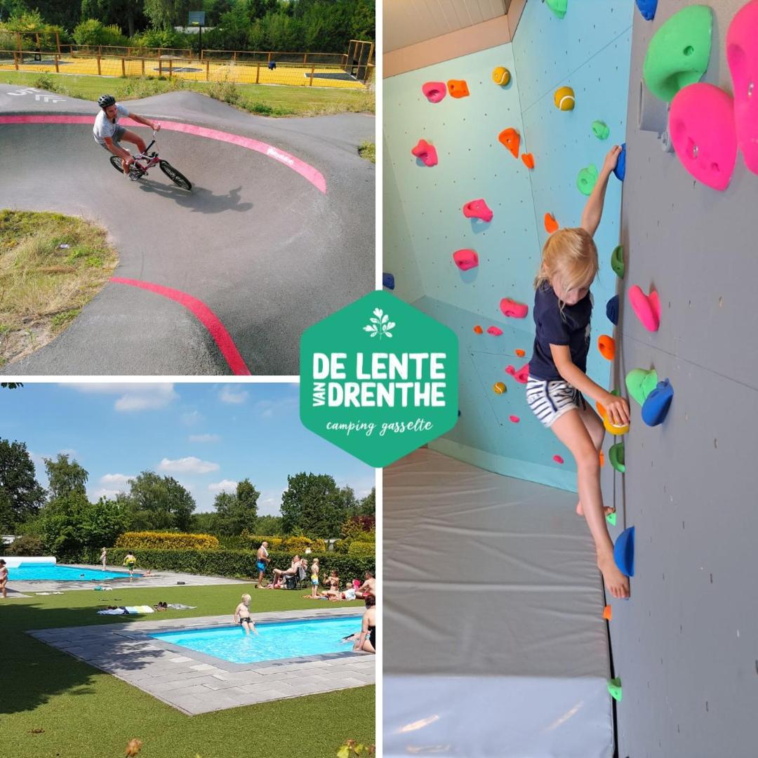 Chalet bij Lente van Drenthe nabij meer