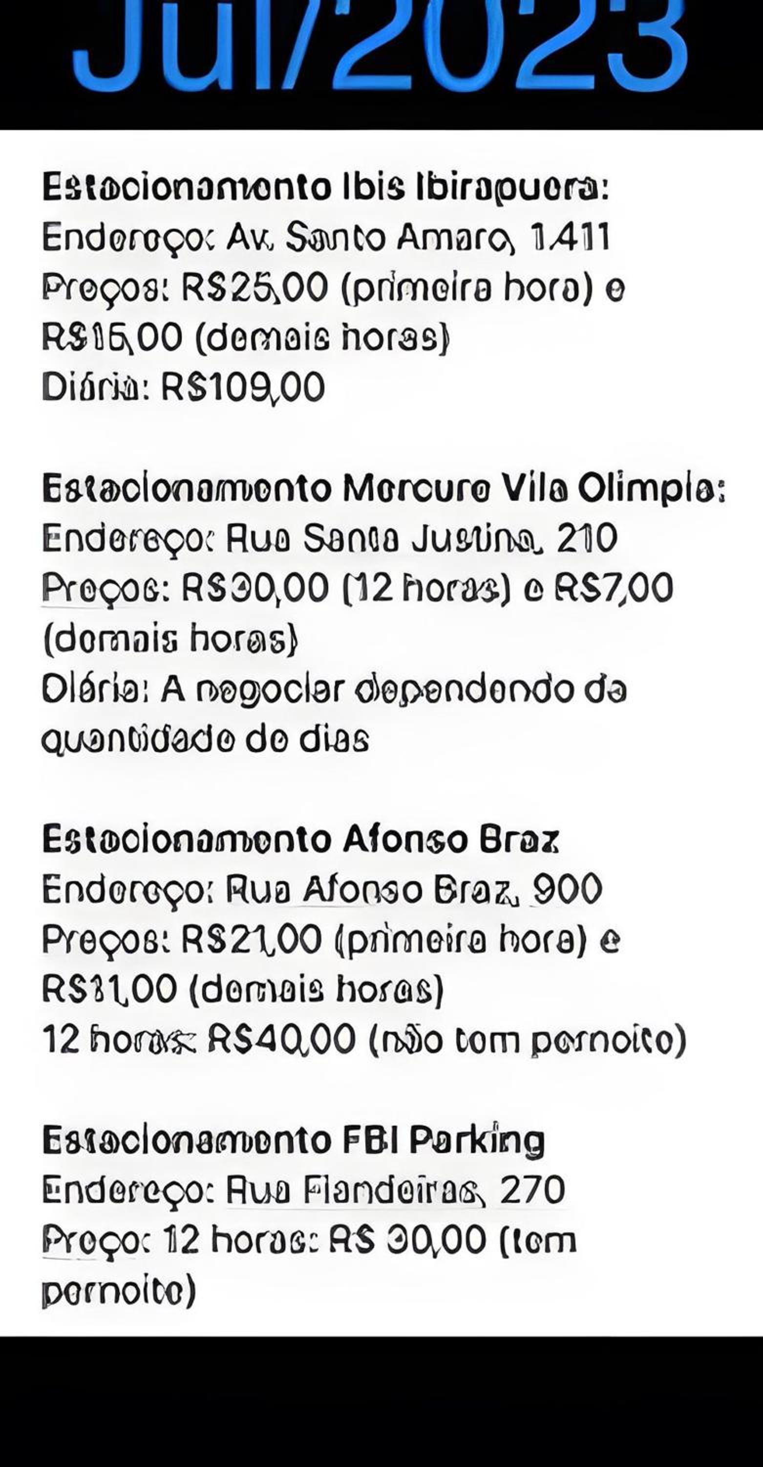 Vista Alta/Academia/Insper e Hosp.São Luiz 650mts