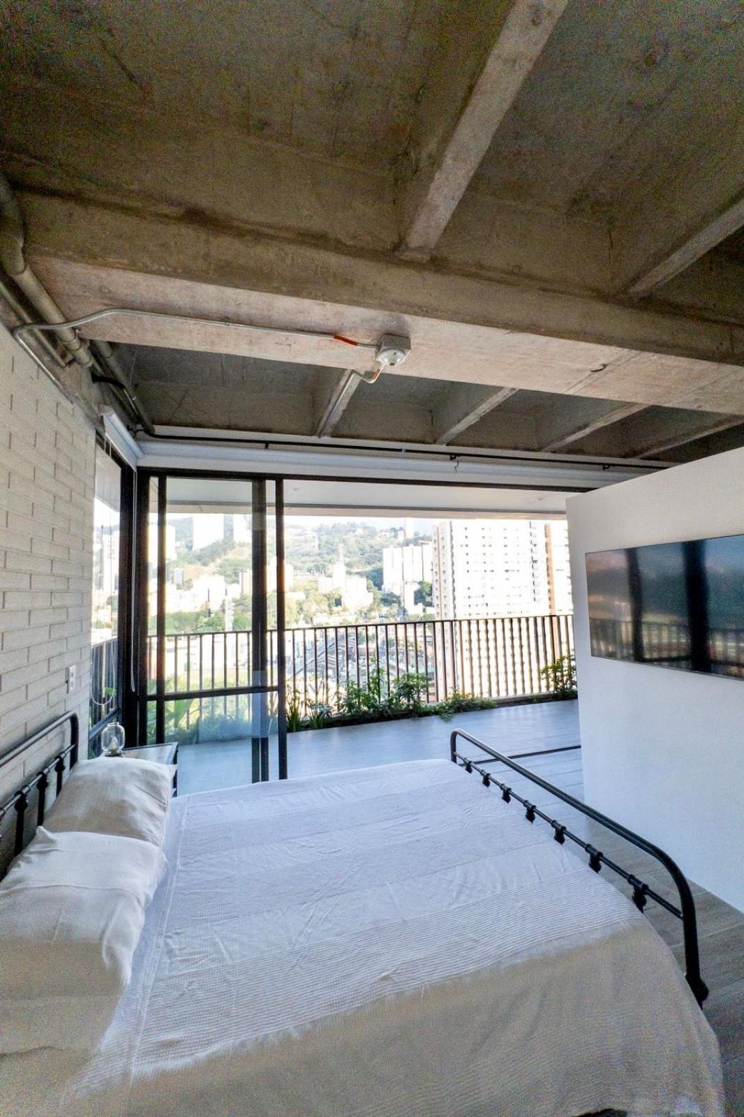 Industrial loft with beautiful view