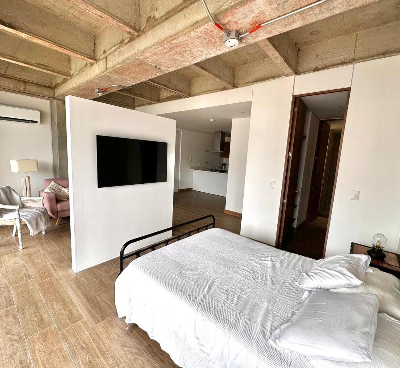 Industrial loft with beautiful view