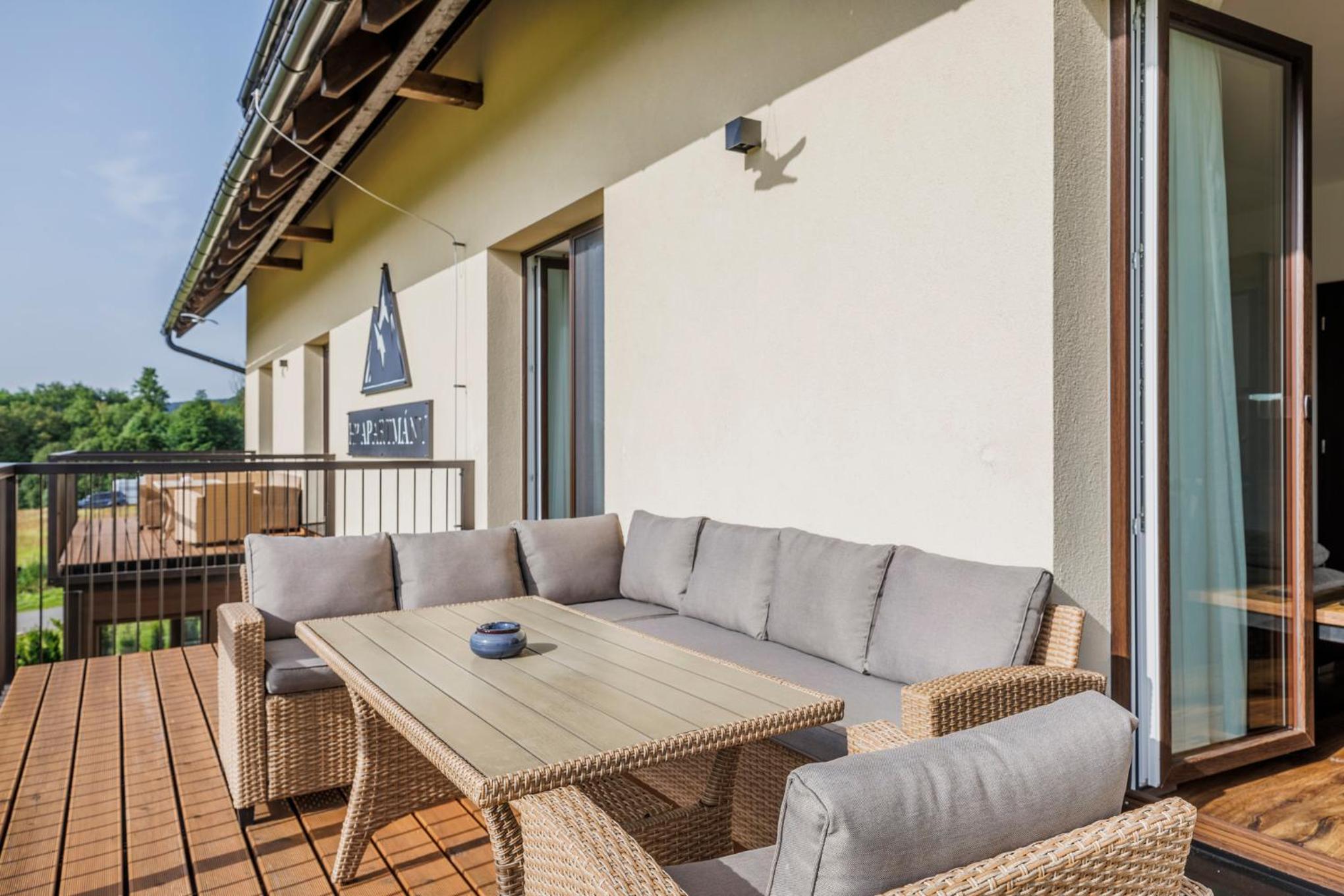 HP APARTMÁNY SKIAREÁL- Buková Hora v Orlických horách 100 m od lanovky