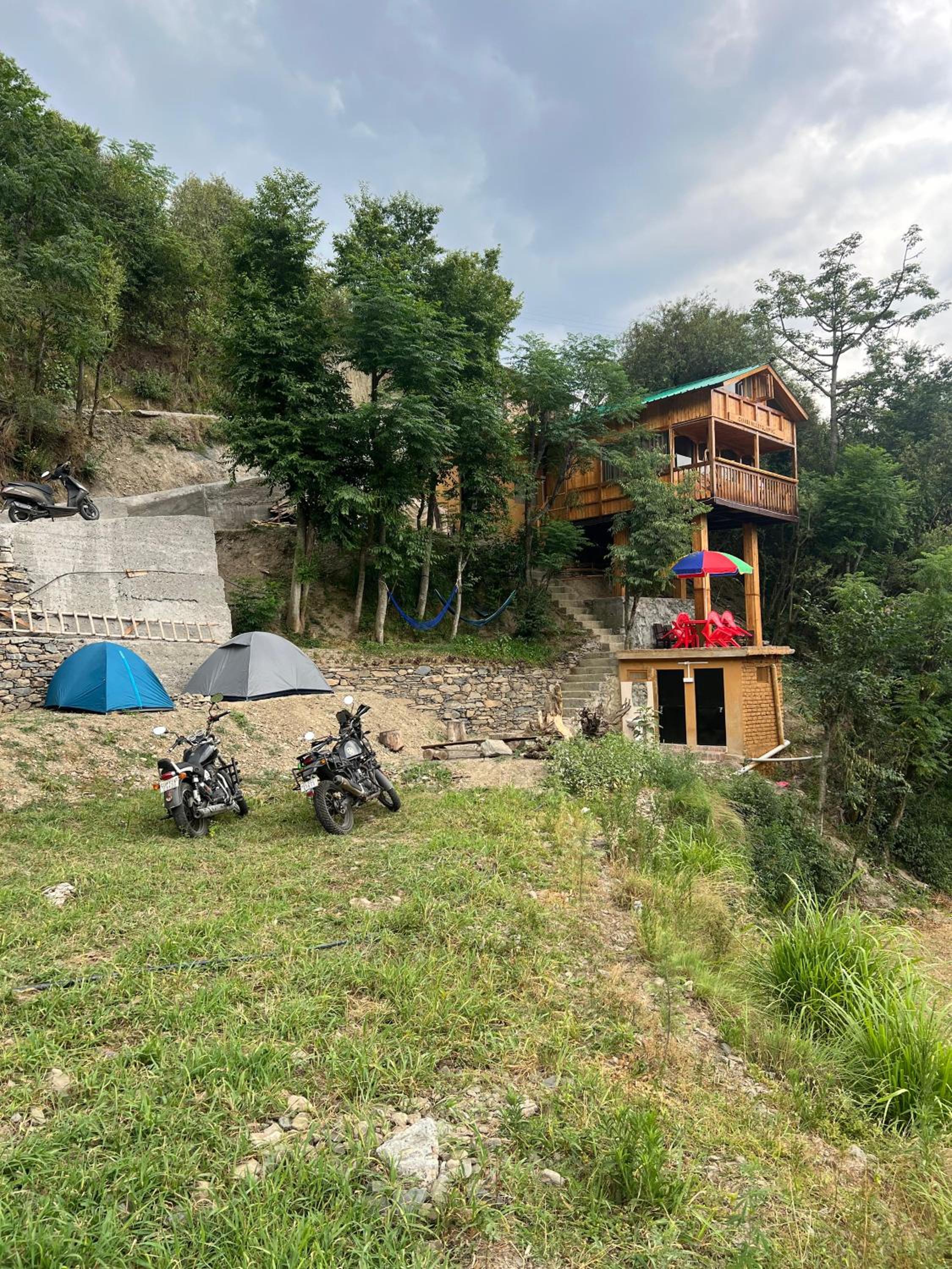 Chamba Valley Glamping view 2