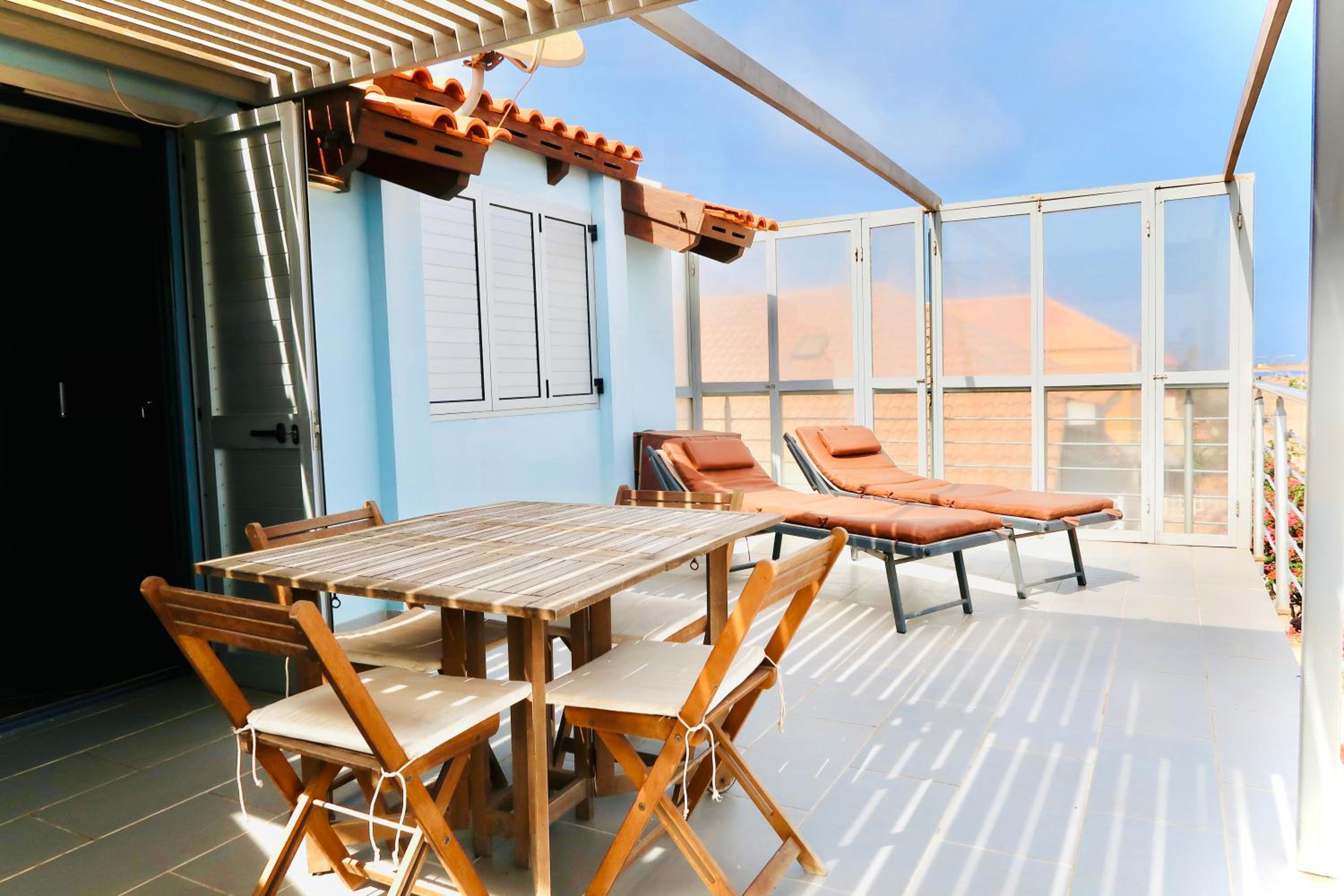Spacious Beach Front Penthouse