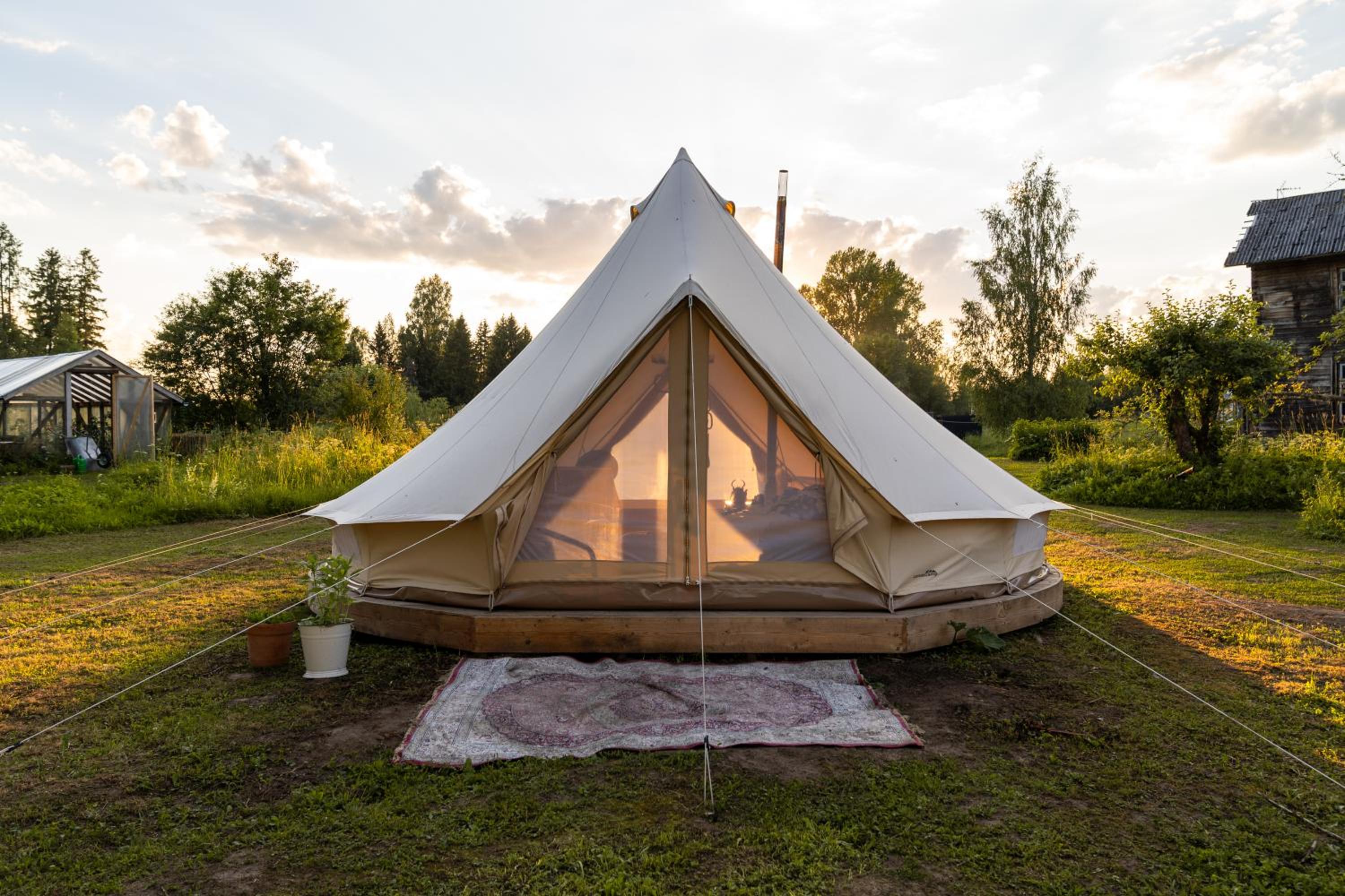 Countryside tent near Tõrva
