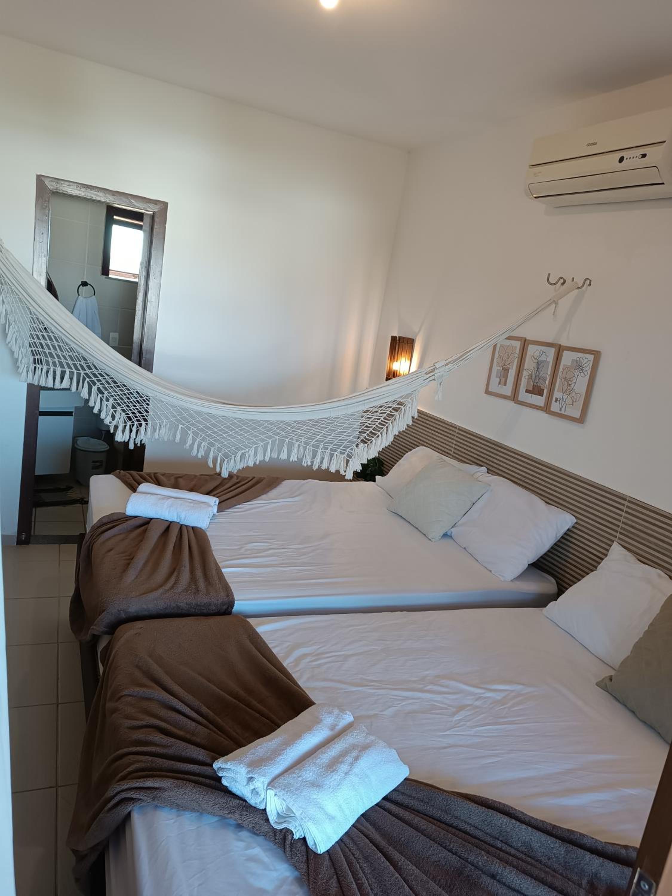 Flat Malua - Apartamento Pé Na Areia Com Vista Mar Taíba-CE