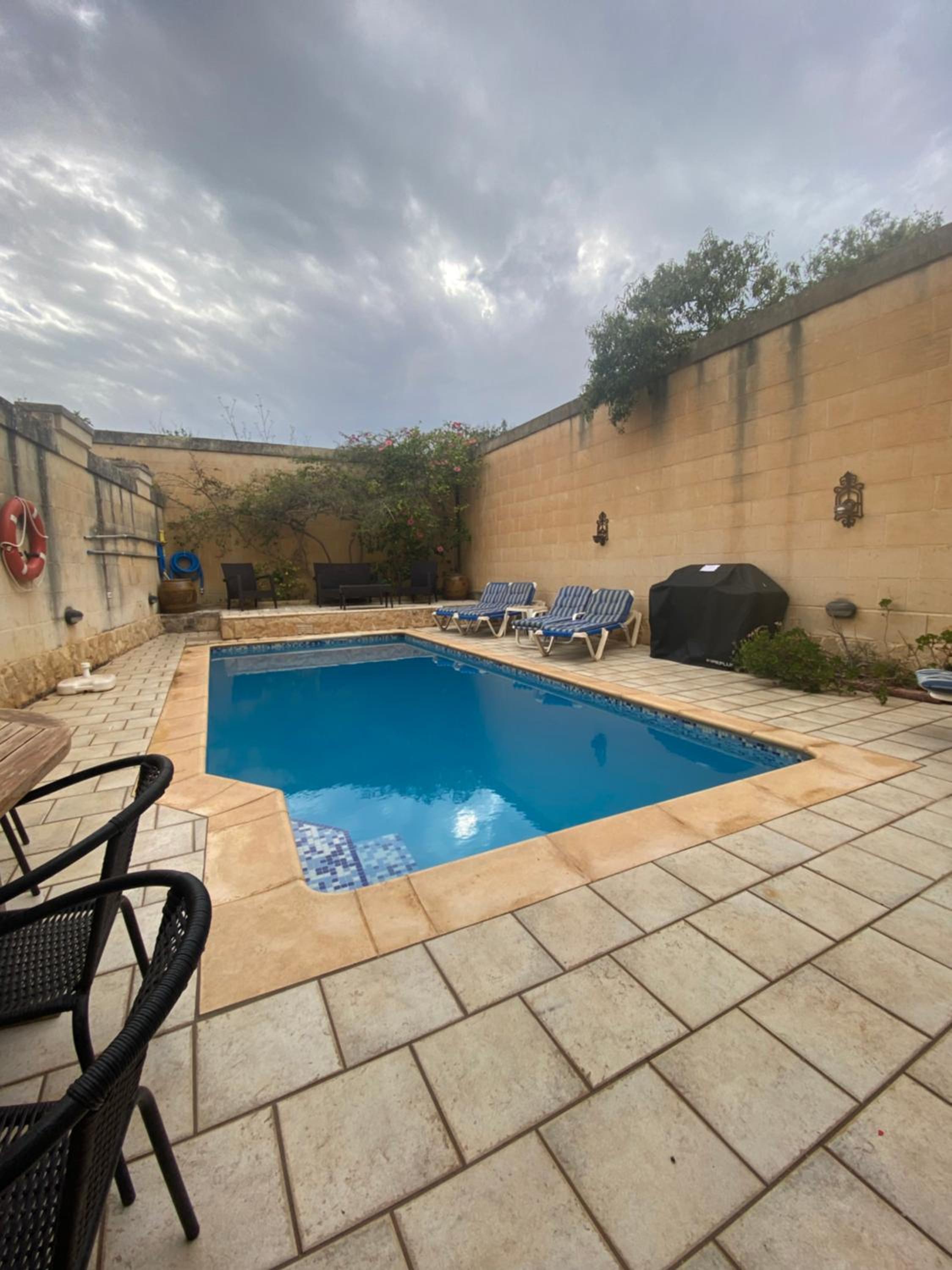 Gozo Entire Villa with Large Pool Sea and Country Views