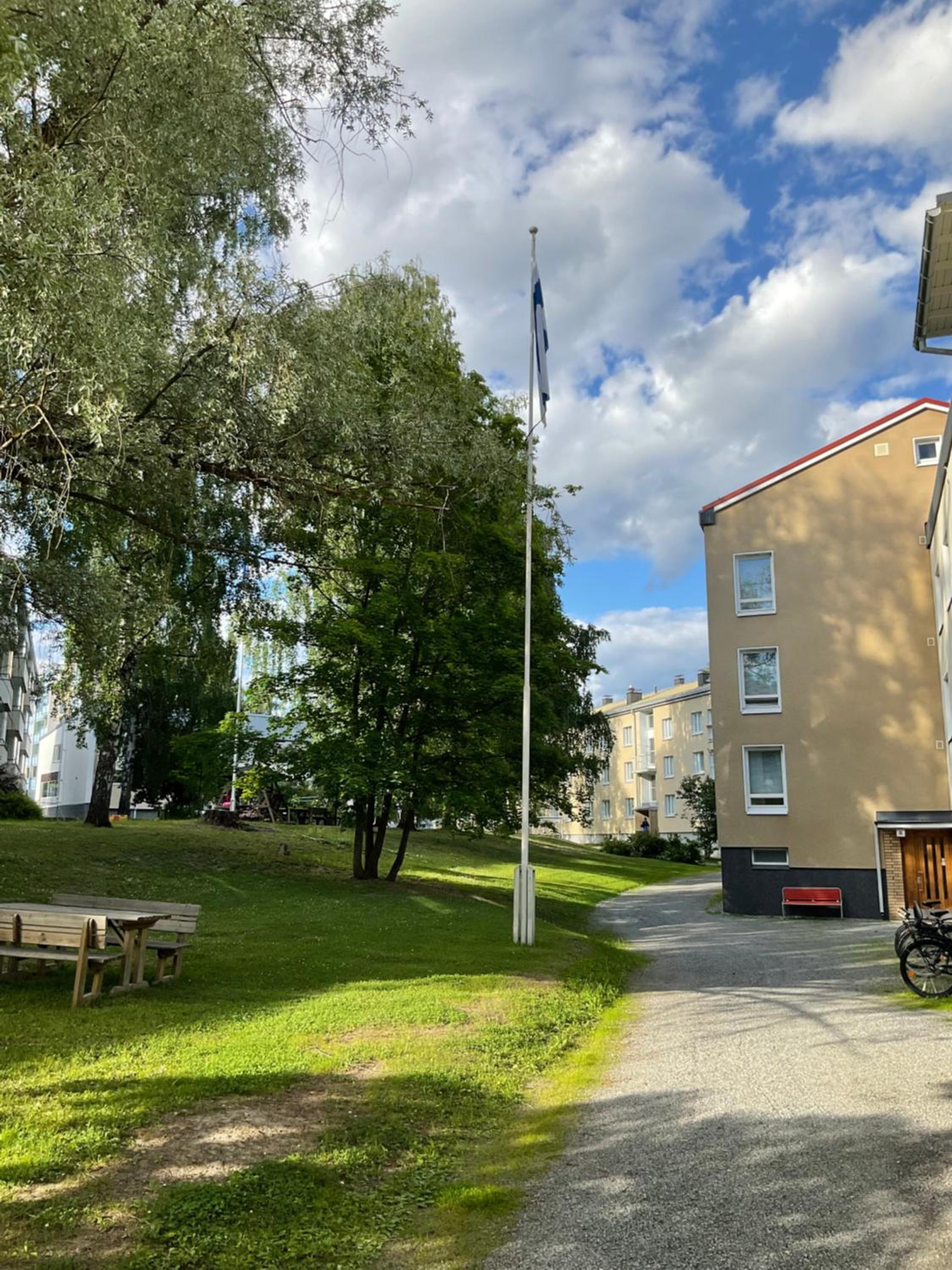 Retrohenkinen taiteilijakoti - Tampere Kaleva