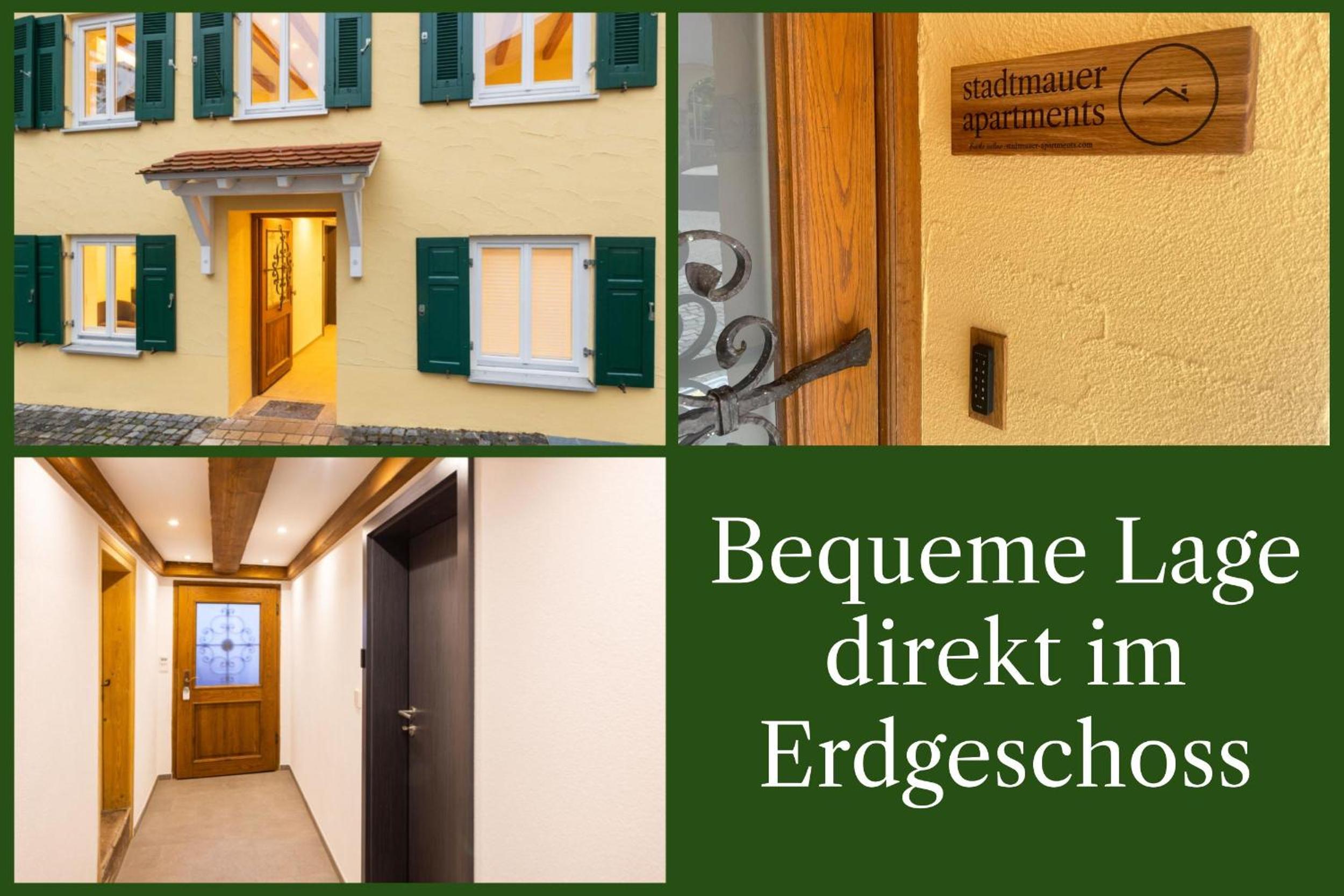 stadtmauer apartments - Neue helle Studio Wohnung direkt an der historischen Stadtmauer