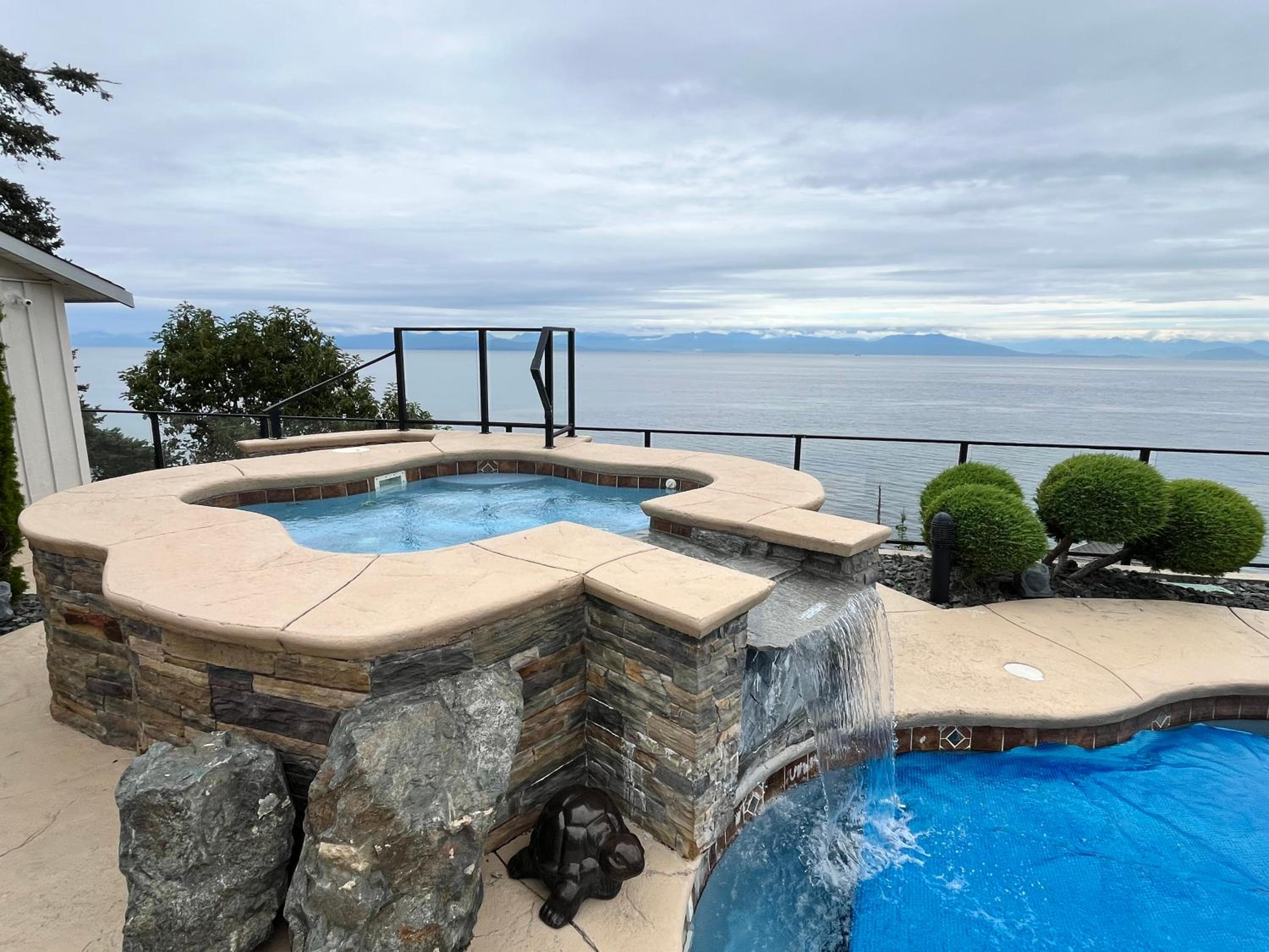 Oceanfront Gated villa