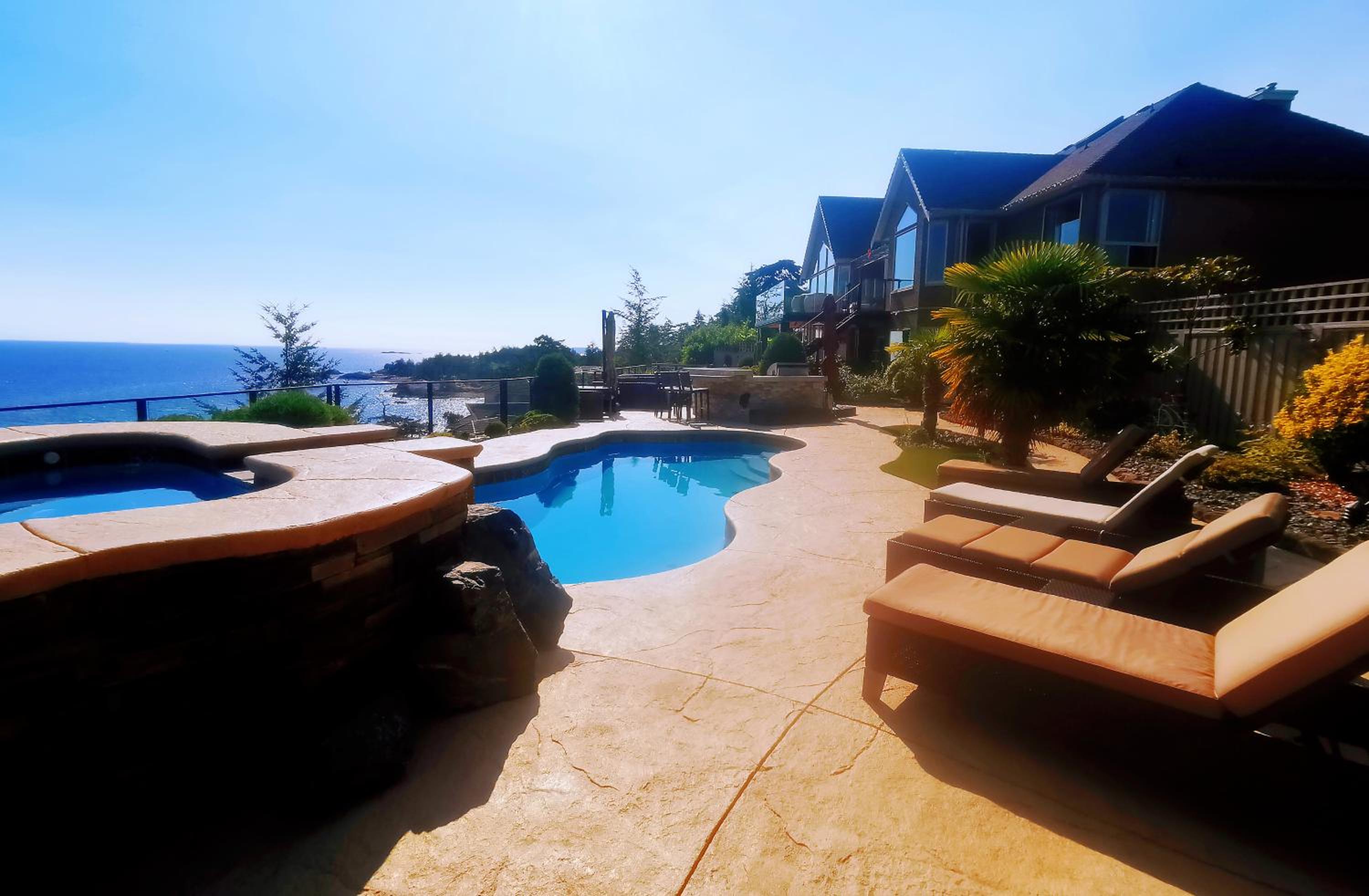 Oceanfront Gated villa