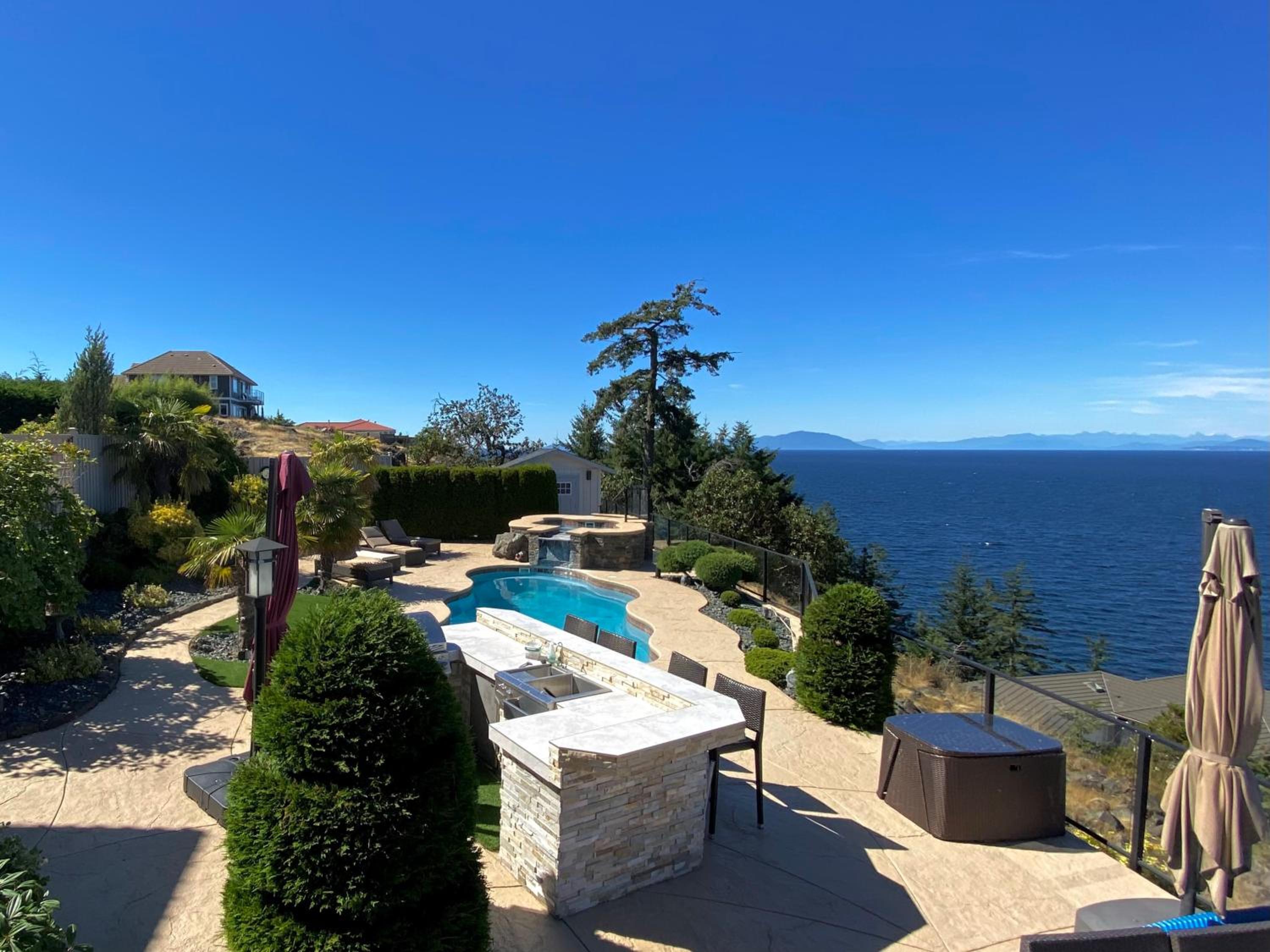 Oceanfront Gated villa