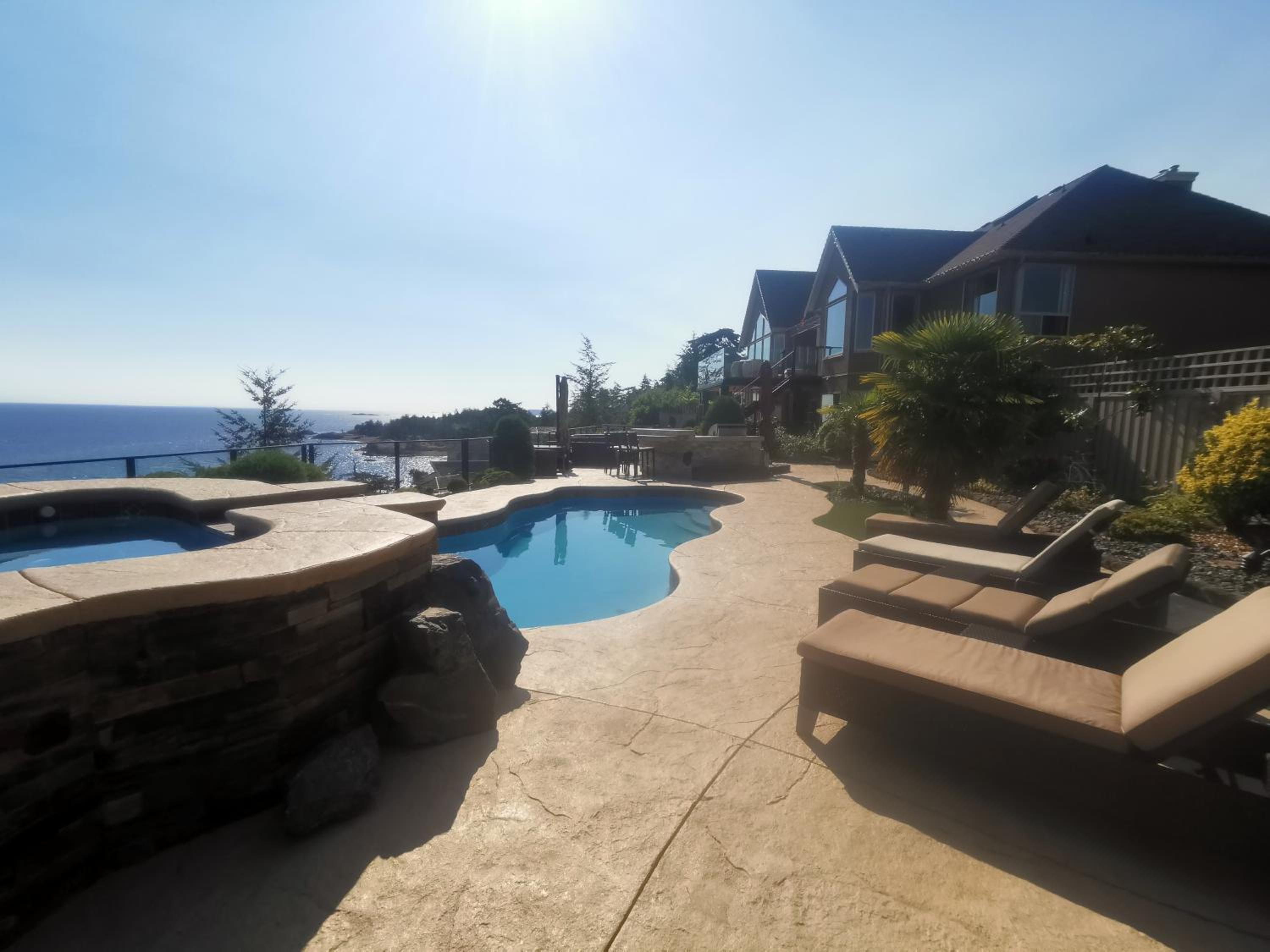 Oceanfront Gated villa
