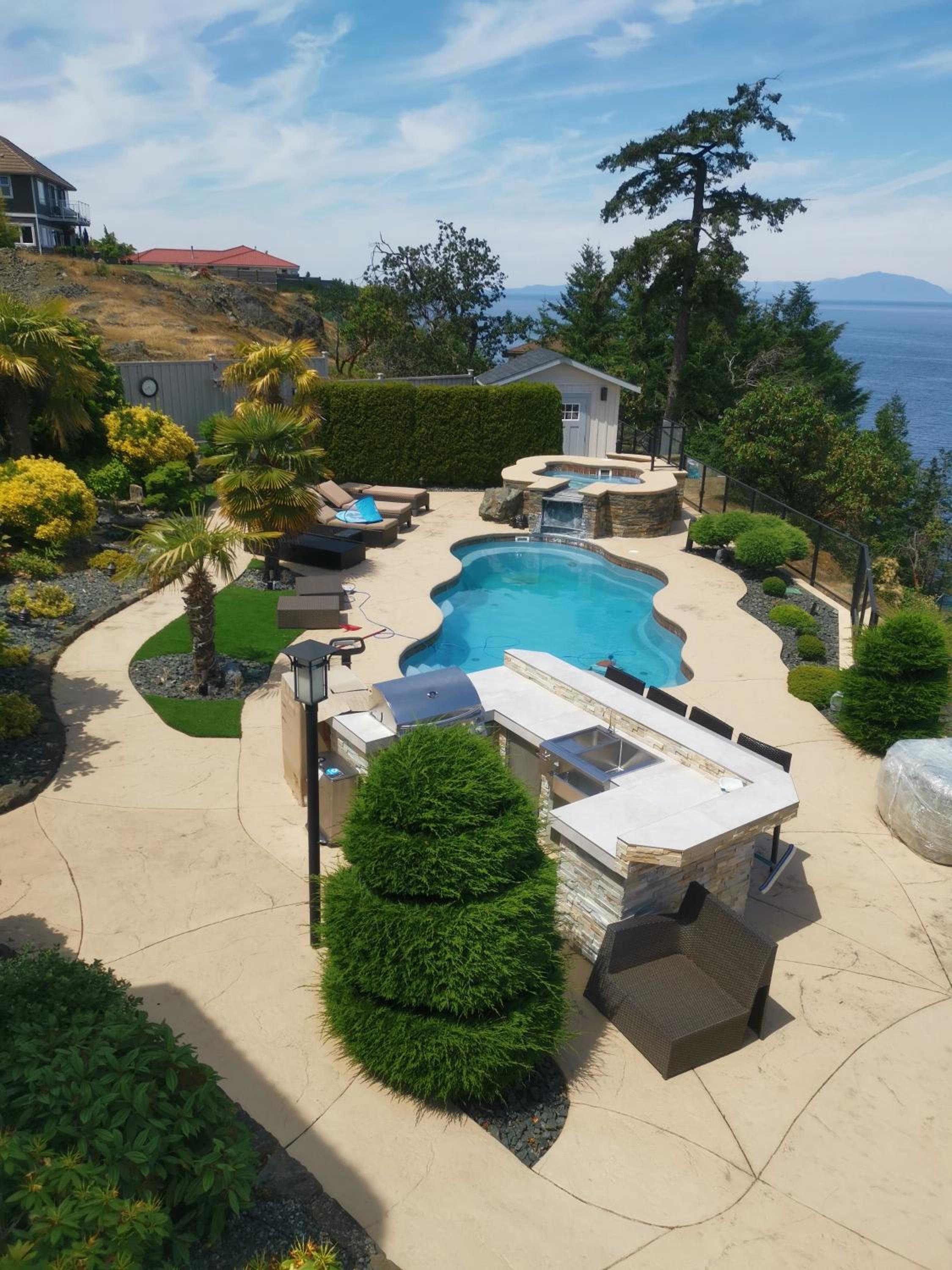 Oceanfront Gated villa