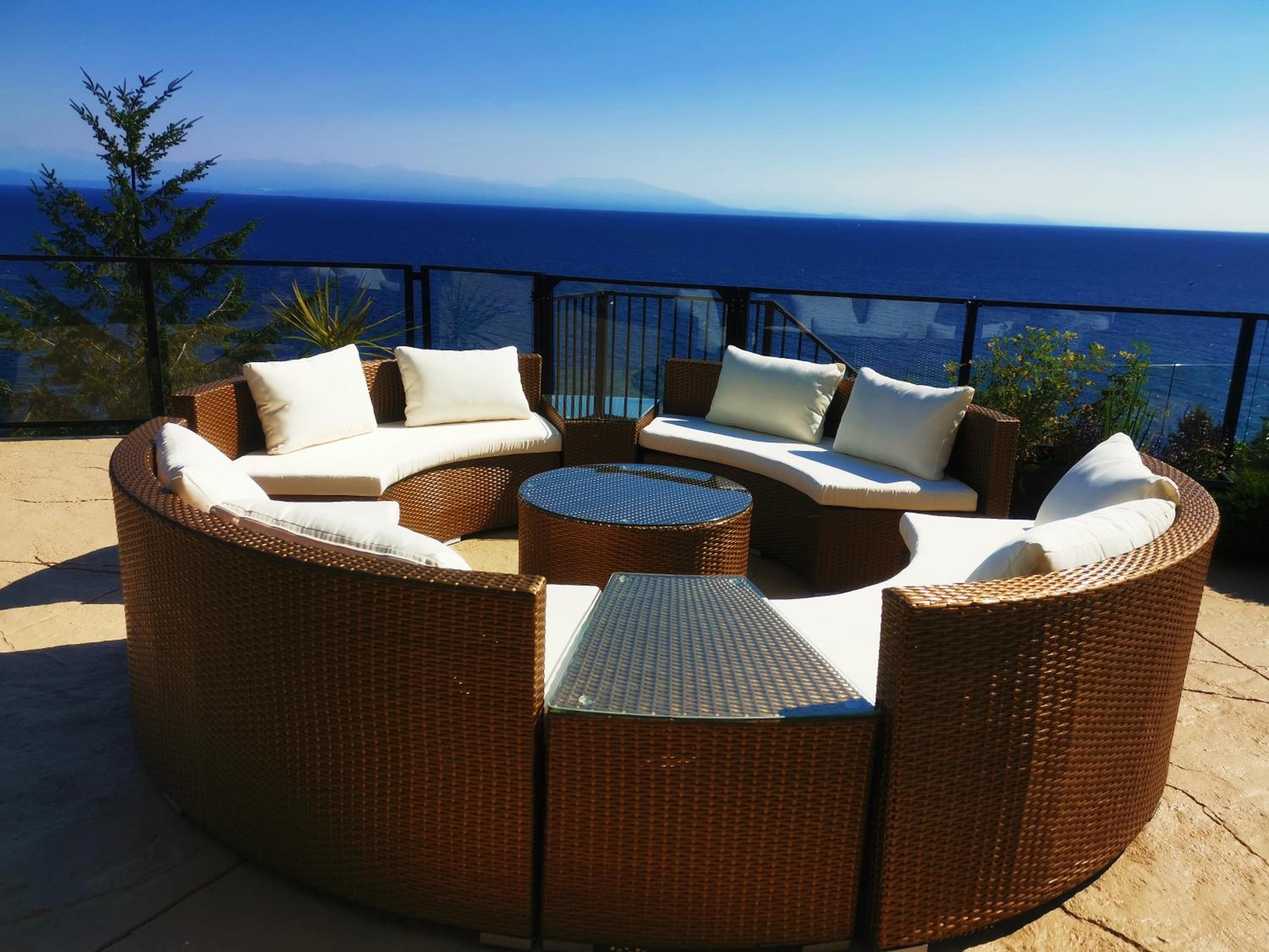 Oceanfront Gated villa