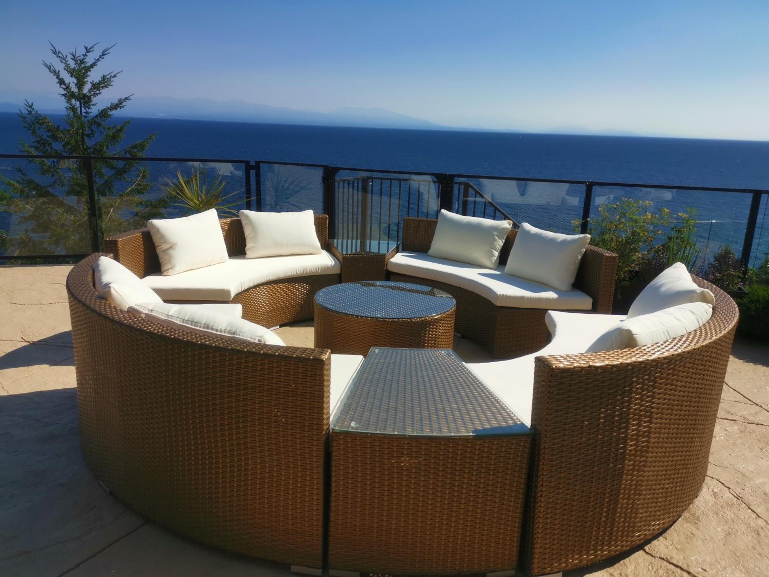 Oceanfront Gated villa
