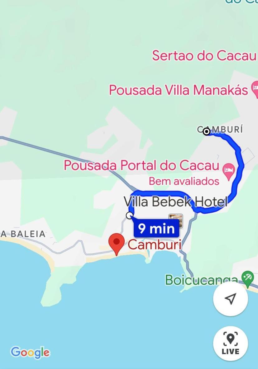 Casa Rústica em Camburi - Praia e Campo