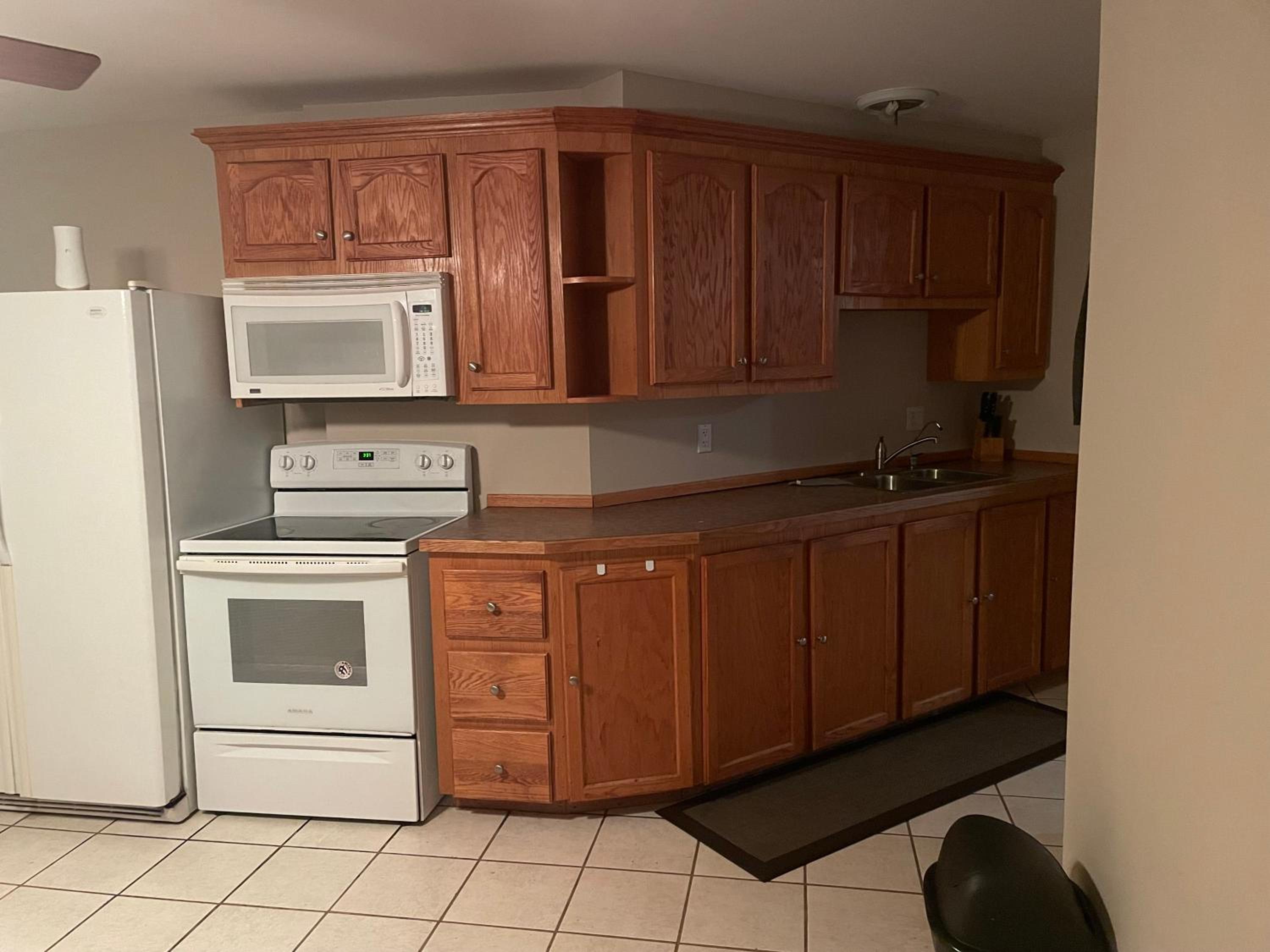 Executive one bedroom apartment including pull out sofa bed