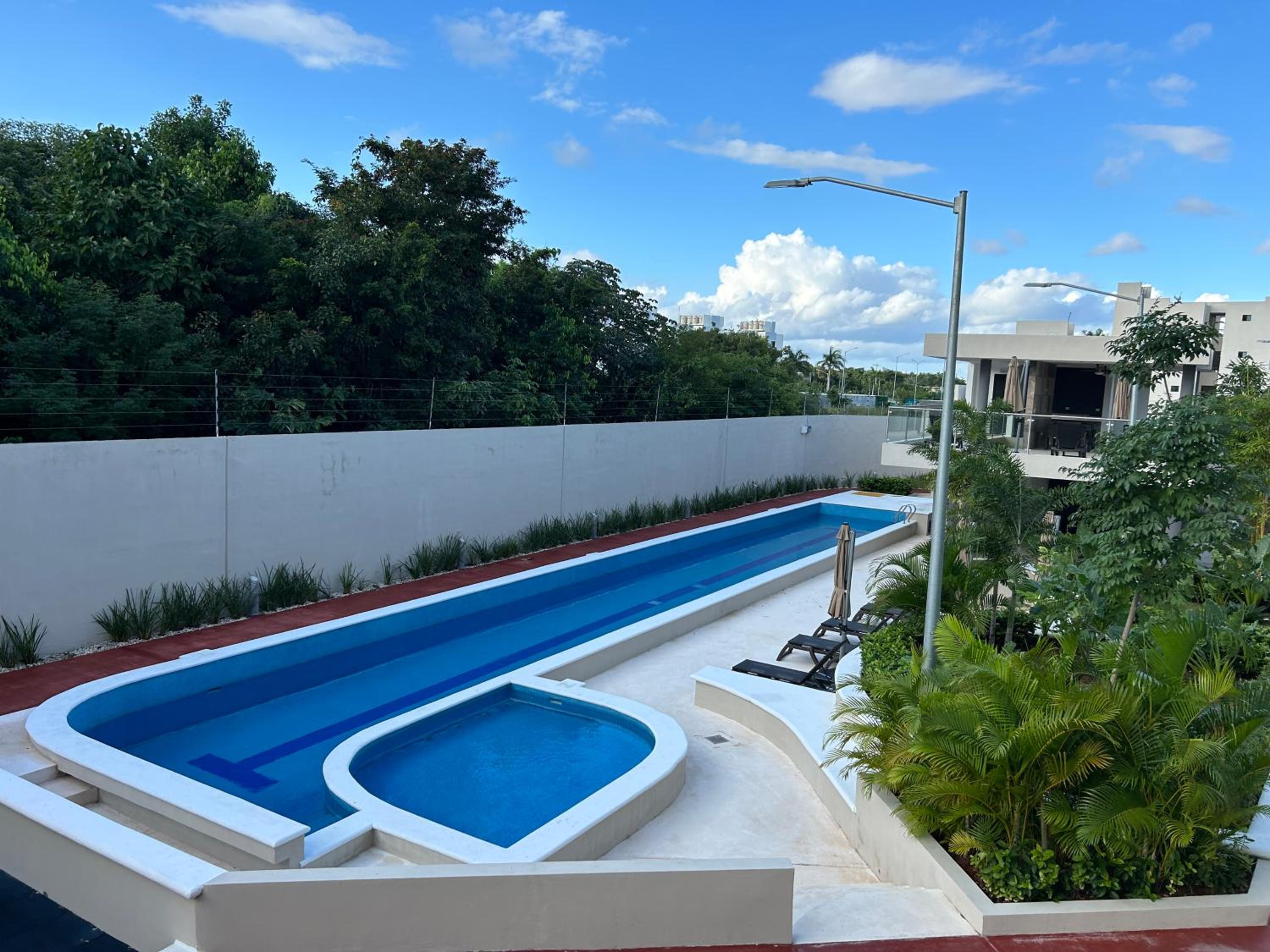Departamento con alberca en Cancún
