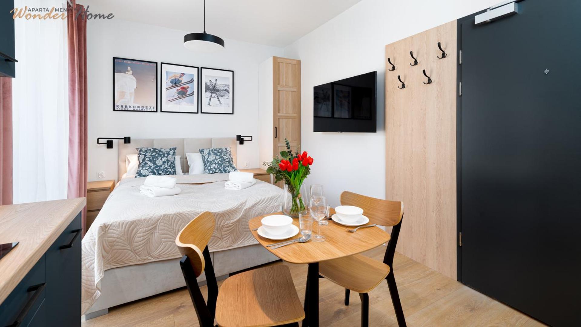 Wonder Home - Orlik Residence - Apartamenty z widokiem na Śnieżkę, blisko wyciągów, Ski Arena i Kościółka Wang