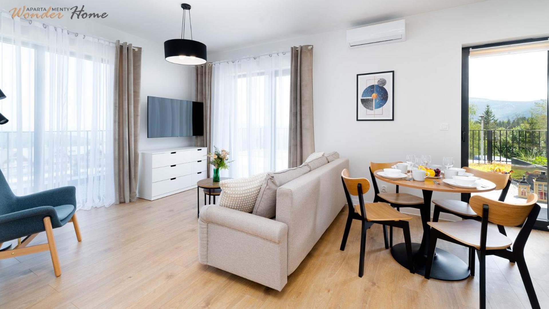 Wonder Home - Orlik Residence - Apartamenty z widokiem na Śnieżkę, blisko wyciągów, Ski Arena i Kościółka Wang