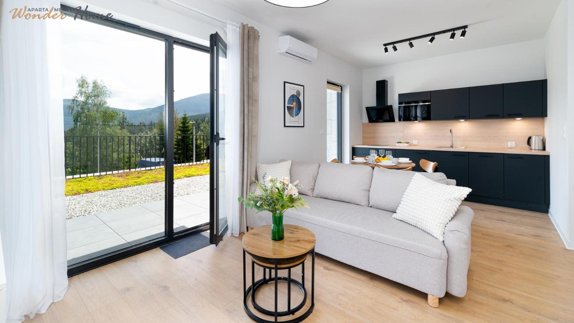 Wonder Home - Orlik Residence - Apartamenty z widokiem na Śnieżkę, blisko wyciągów, Ski Arena i Kościółka Wang