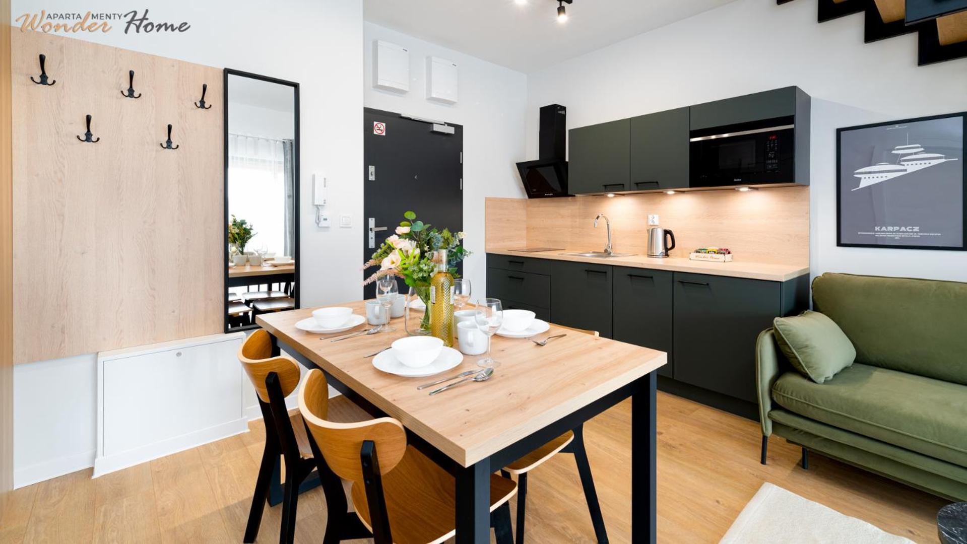 Wonder Home - Orlik Residence - Apartamenty z widokiem na Śnieżkę, blisko wyciągów, Ski Arena i Kościółka Wang