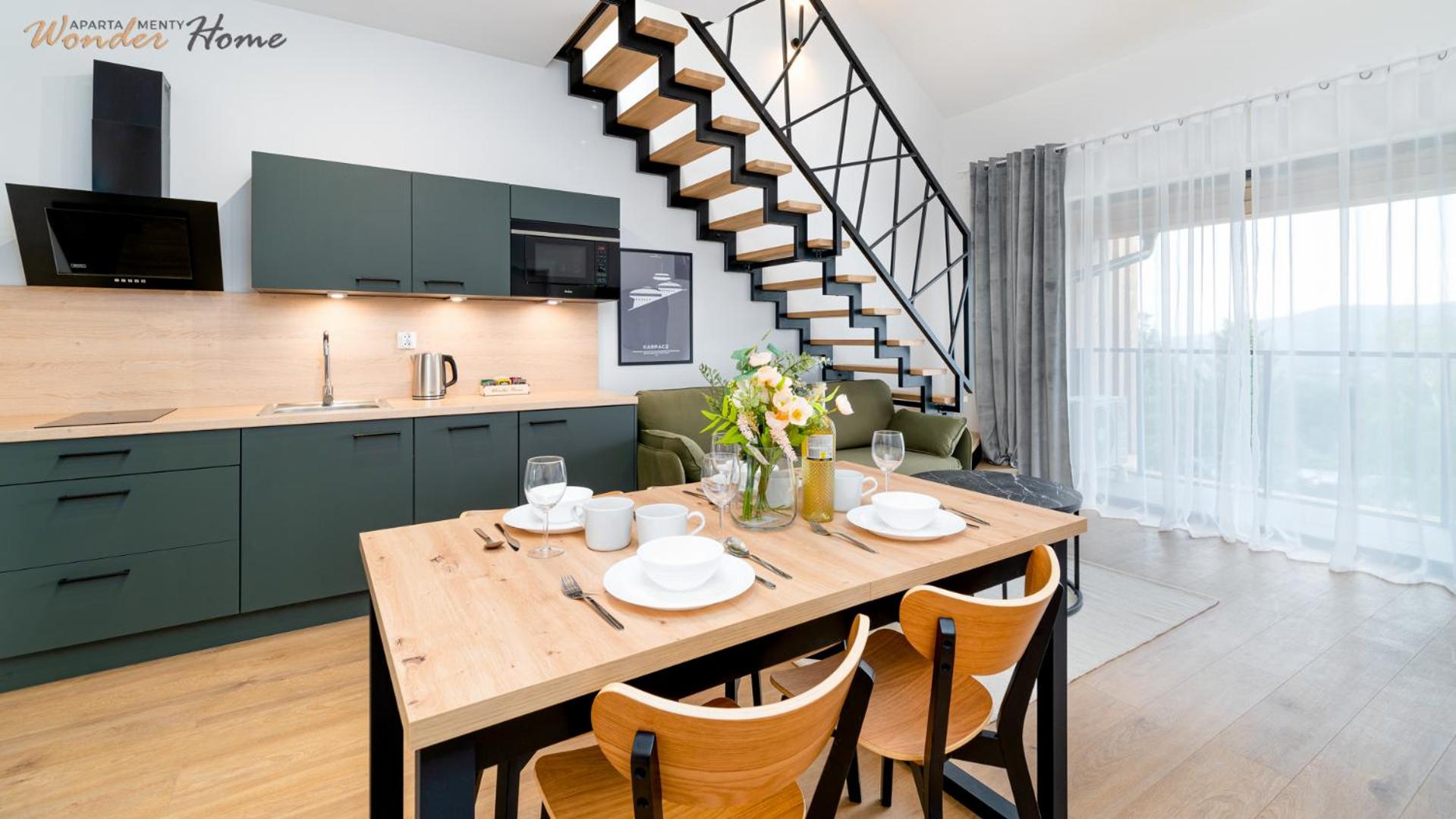 Wonder Home - Orlik Residence - Apartamenty z widokiem na Śnieżkę, blisko wyciągów, Ski Arena i Kościółka Wang