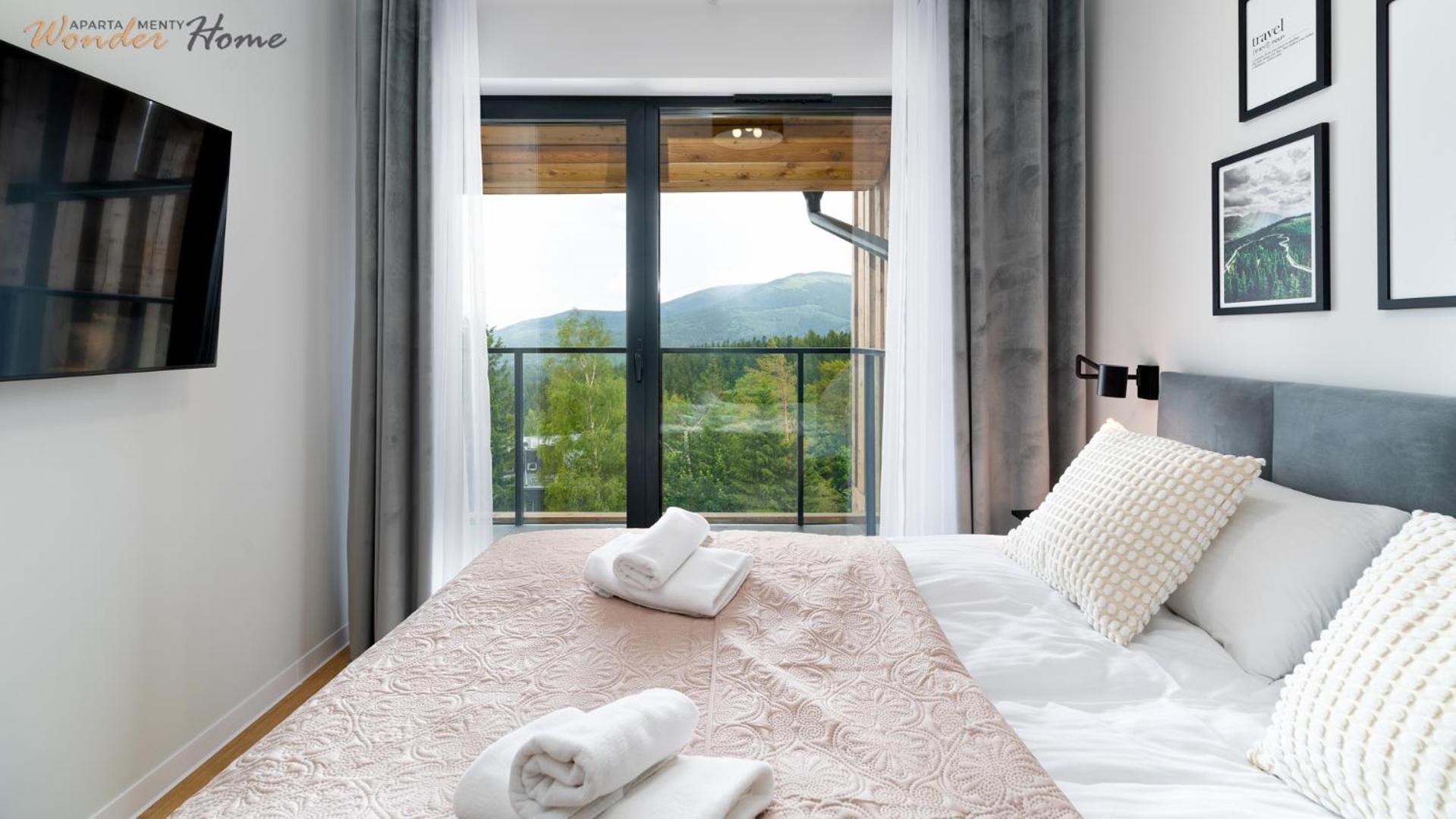 Wonder Home - Orlik Residence - Apartamenty z widokiem na Śnieżkę, blisko wyciągów, Ski Arena i Kościółka Wang