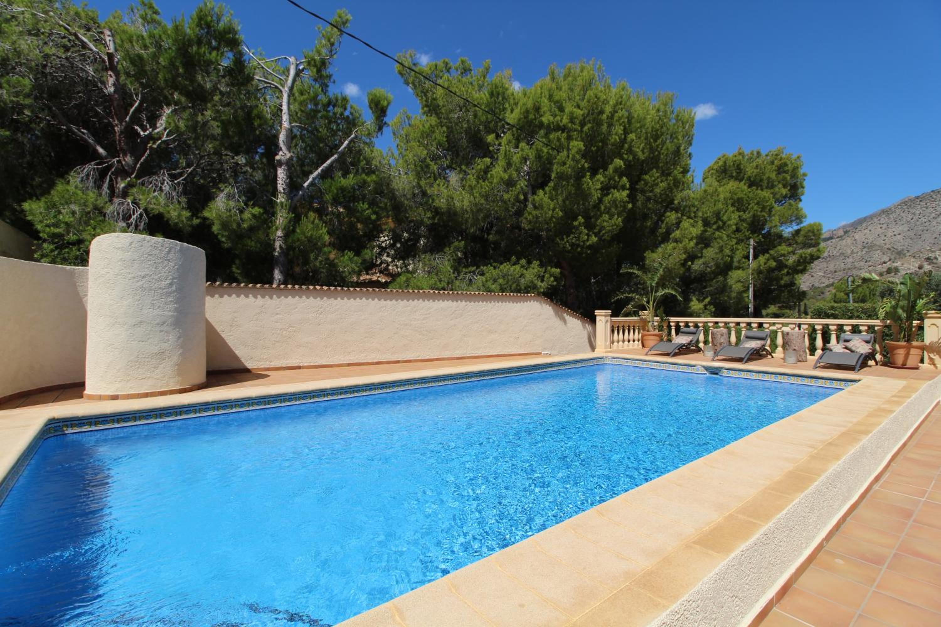Villa con piscina en Altea