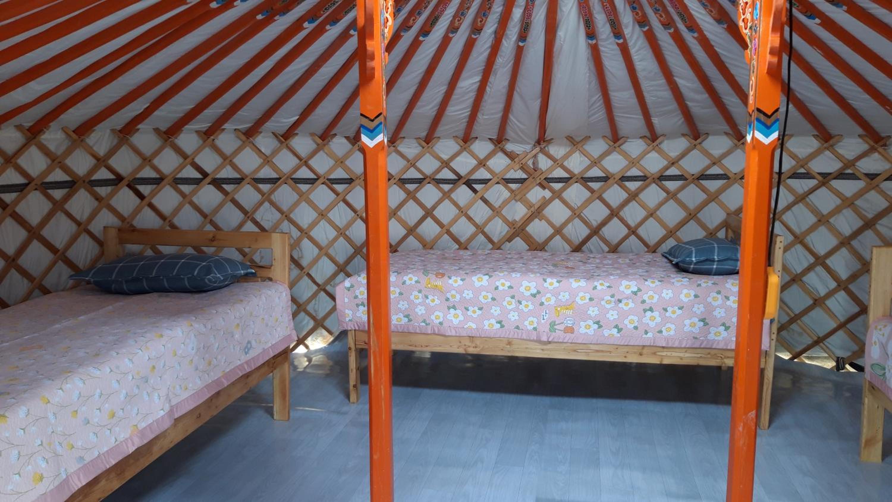 Aisana ger camp view 4