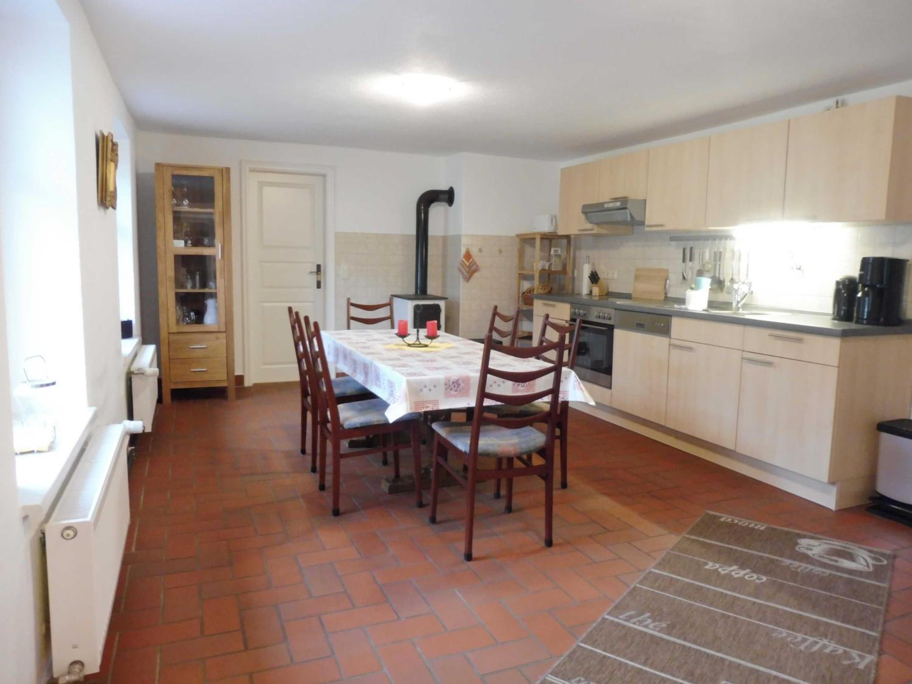 Reetgedecktes Ferienhaus Ulrichshorst