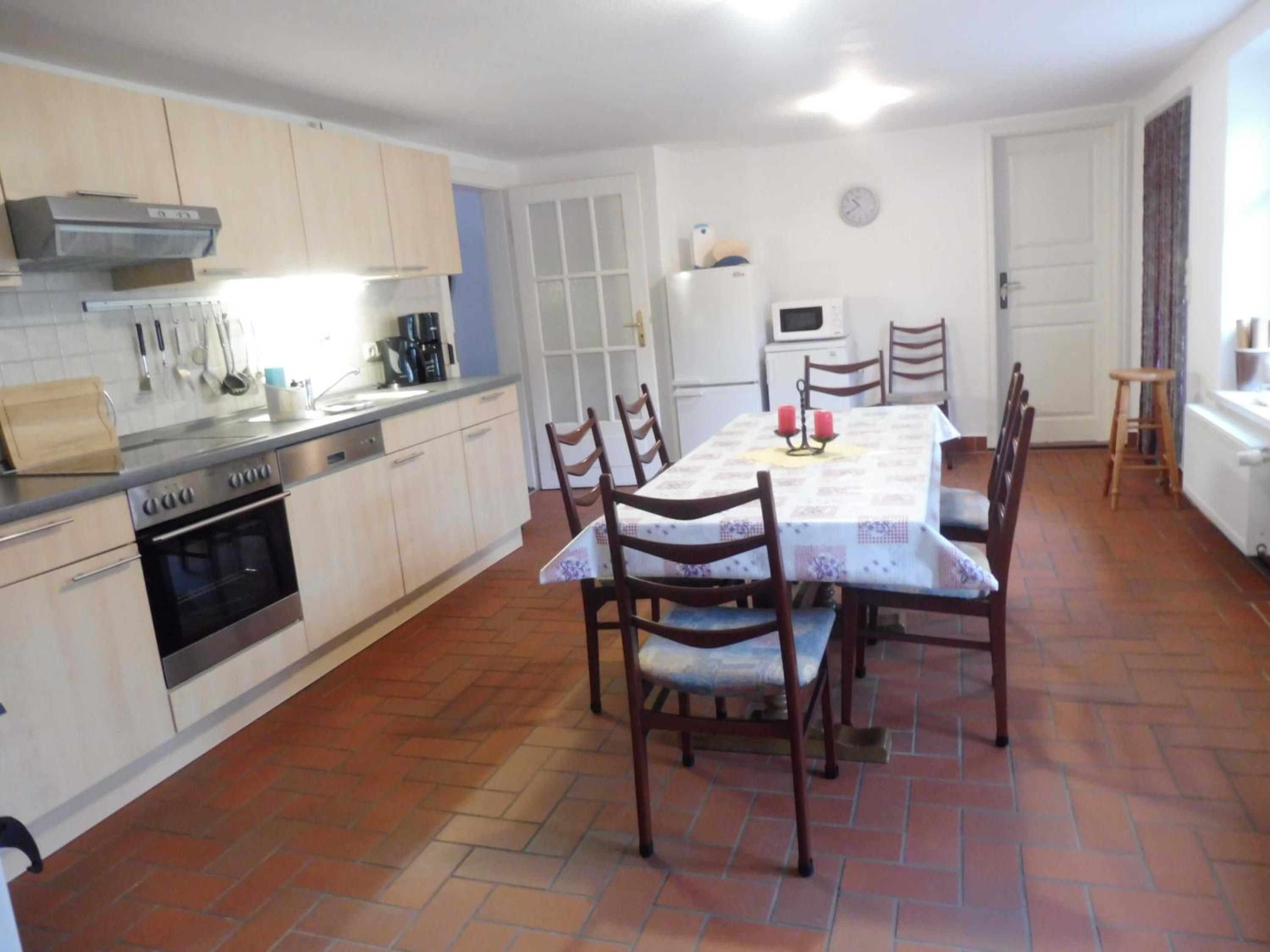 Reetgedecktes Ferienhaus Ulrichshorst