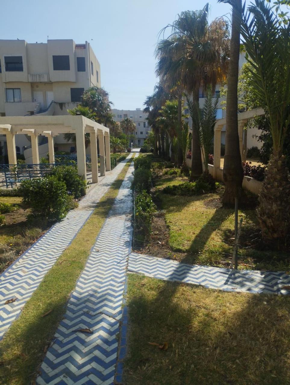 Appartement complexe Arrous Bahr mikki beach vue piscine et jardin view 5