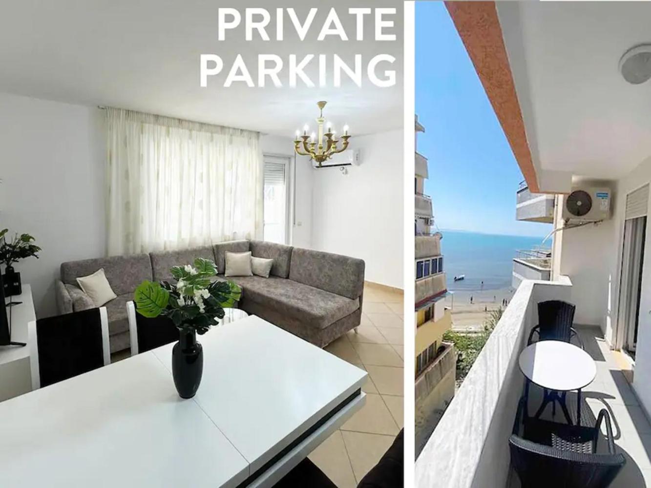 Mona Seaside Apartment with Parking