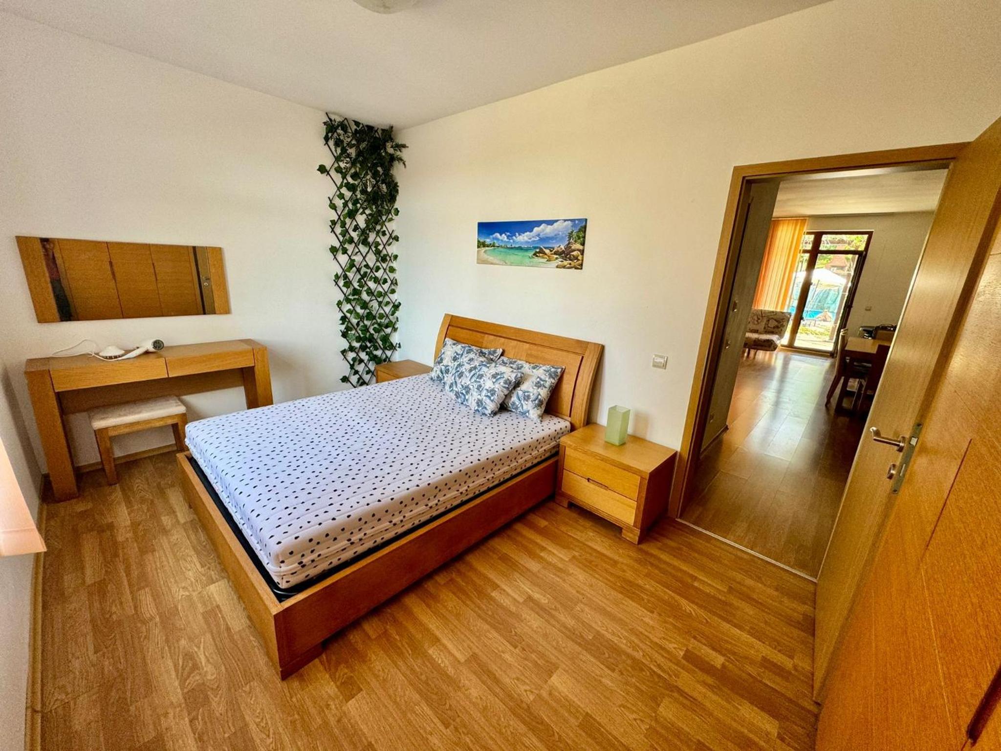 Beautiful 2 Room Apartment with Poolview outside from Aheloy