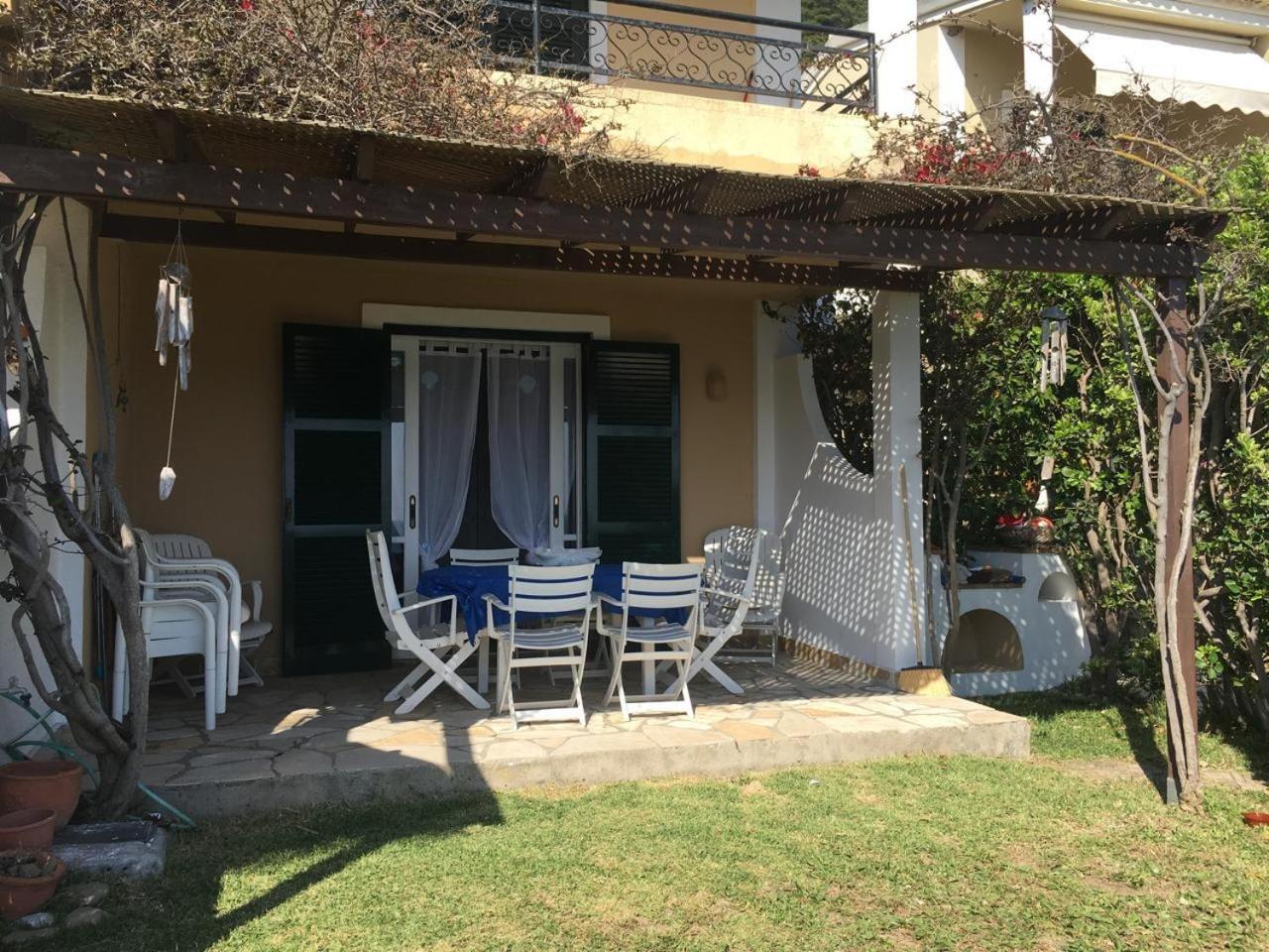Corfu Glyfada family beach house view 4