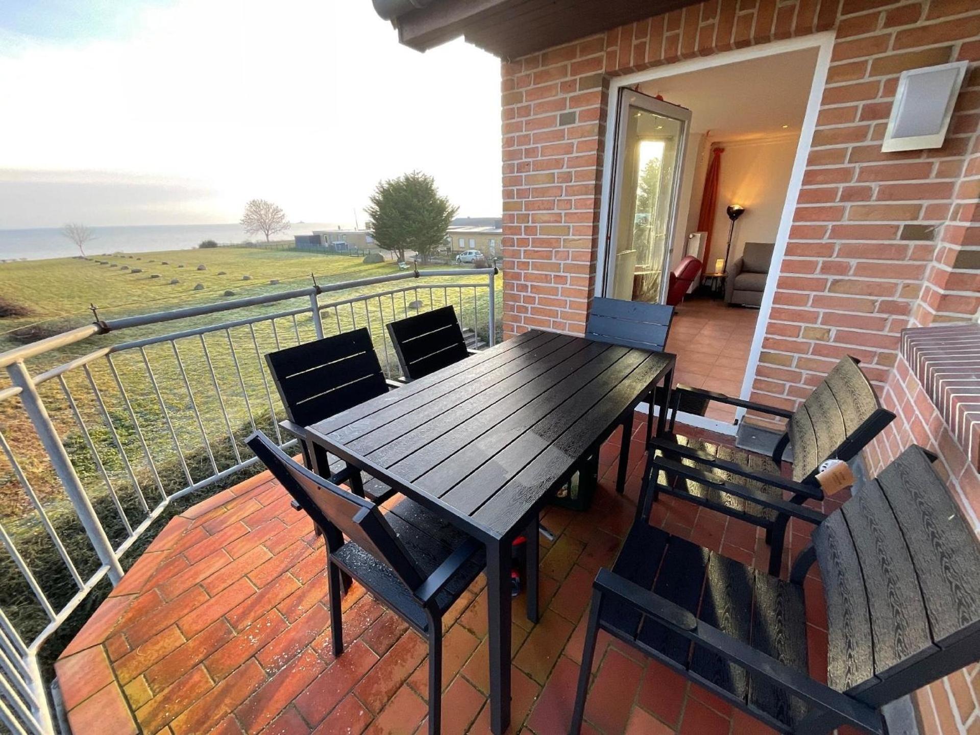 Appartement in Marienleuchte mit Privater Sauna und Meerblick