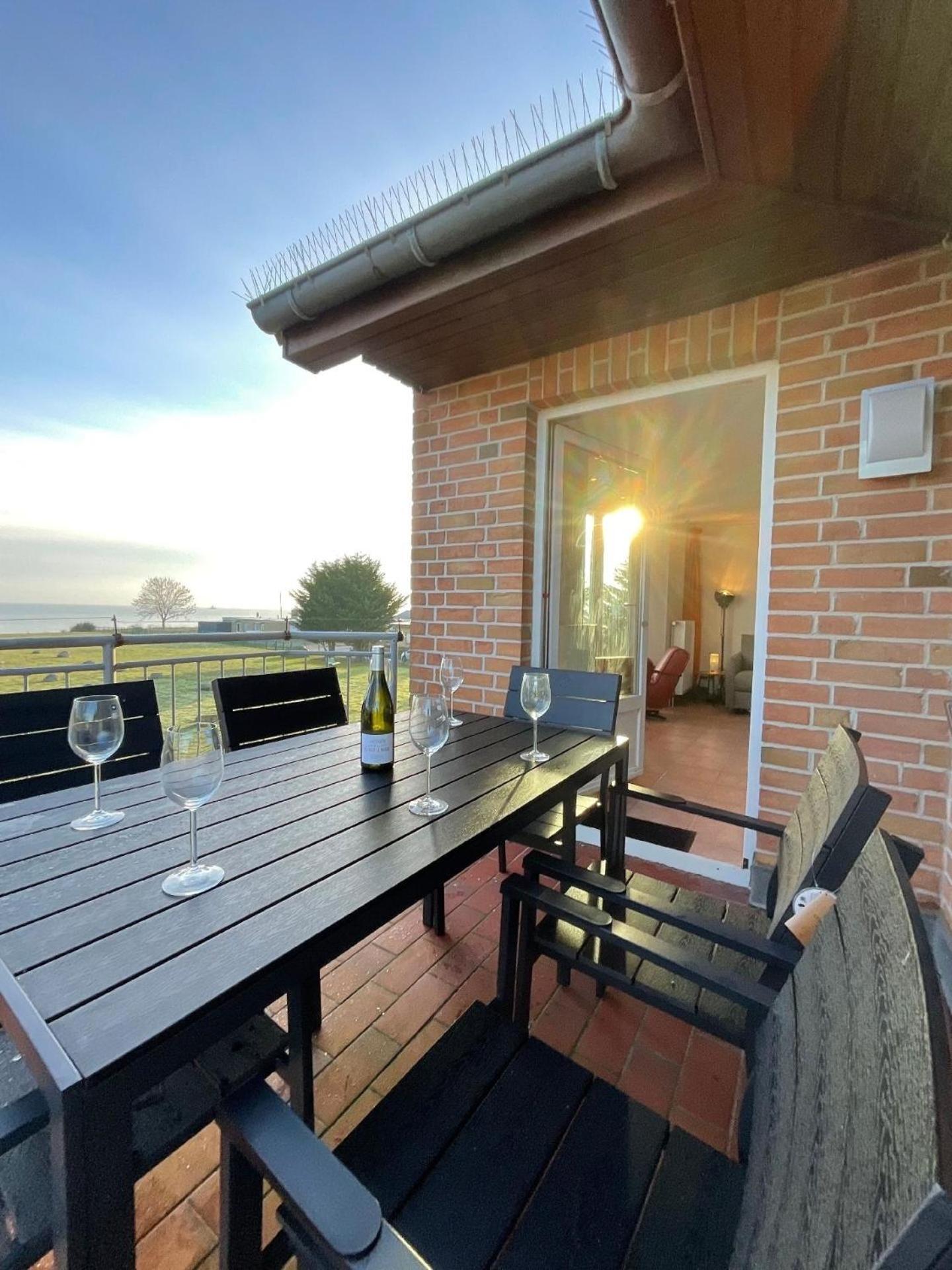 Appartement in Marienleuchte mit Privater Sauna und Meerblick