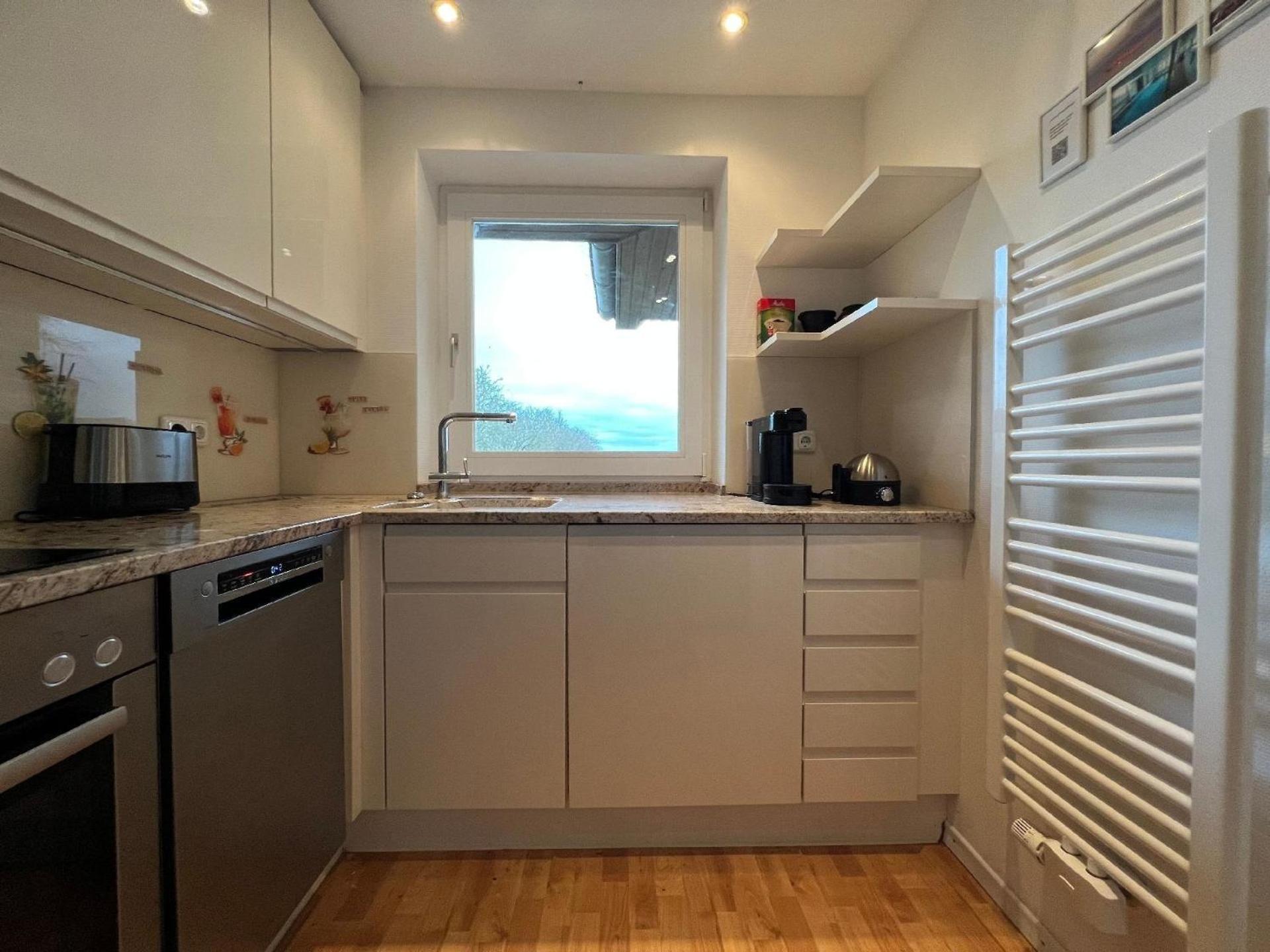 Appartement in Marienleuchte mit Privater Sauna und Meerblick