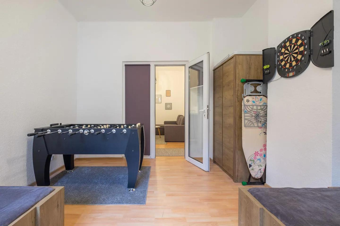 Stay and Play - Foosball and Comfort