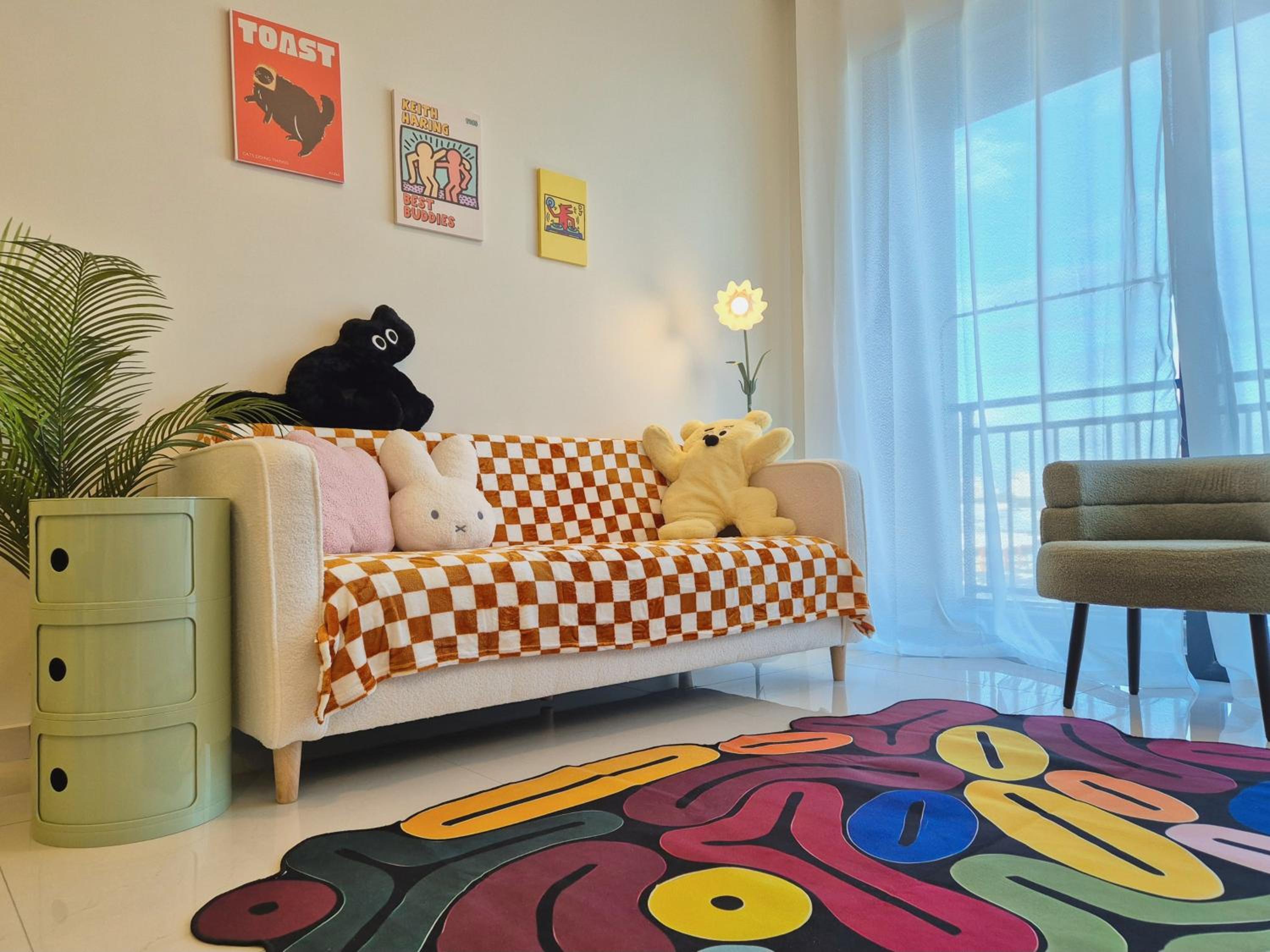 Funky Pop Art Paradise - 3 Pax 2 BR close to JB Town