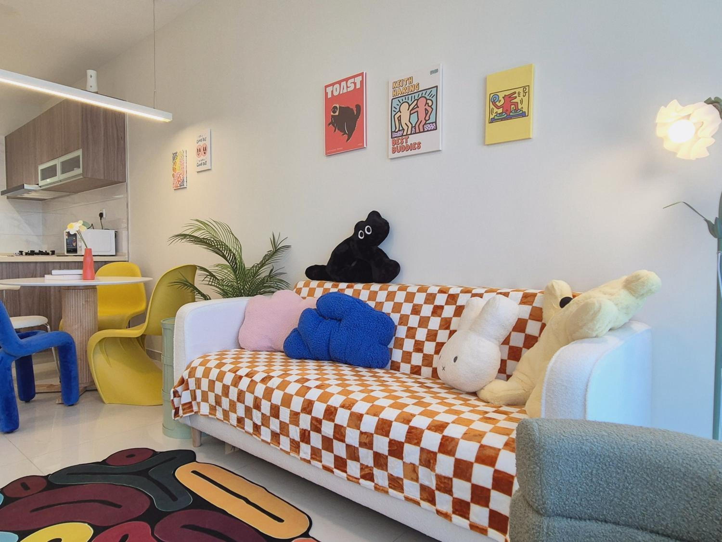 Funky Pop Art Paradise - 3 Pax 2 BR close to JB Town