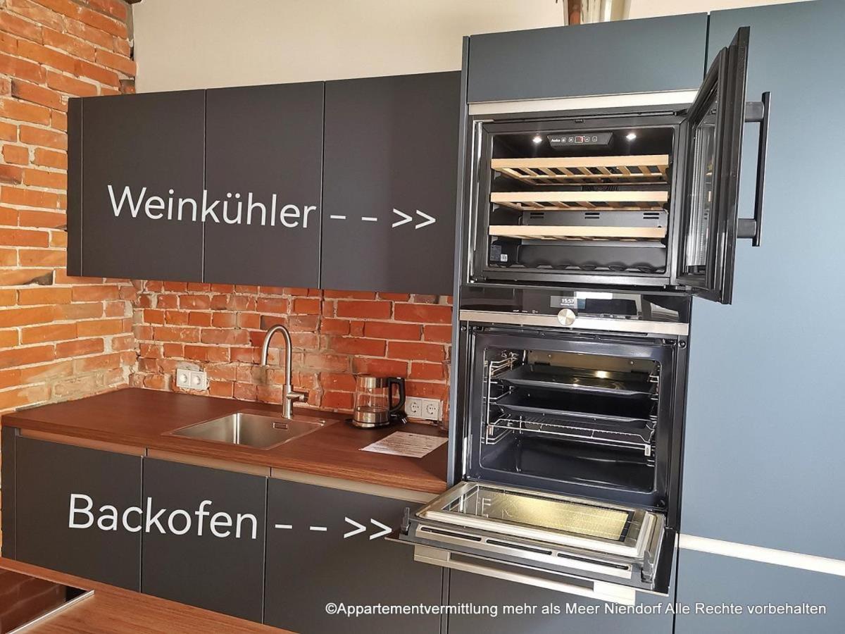 Ferienhaus Urban Fewo Beletage 2 bis 6 Personen mit Panorama Meerblick WLAN gegenüber vom Strand