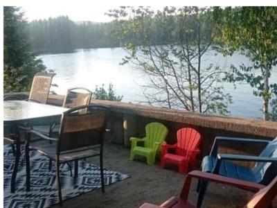 Chalet à Louer à Saint-zénon, Dans Lanaudière, Bord du lac