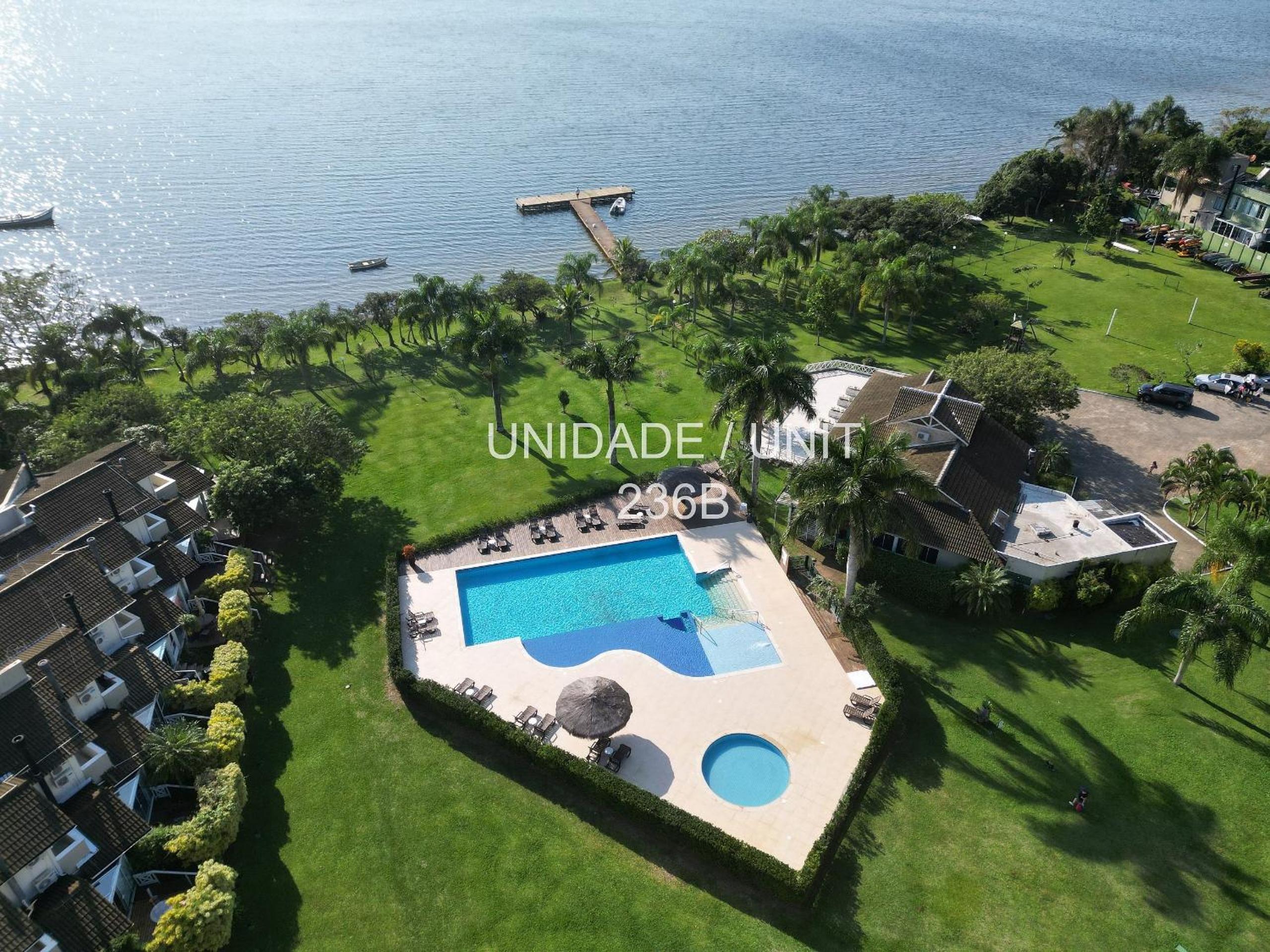 Completo apartamento em Resort na beira da lagoa