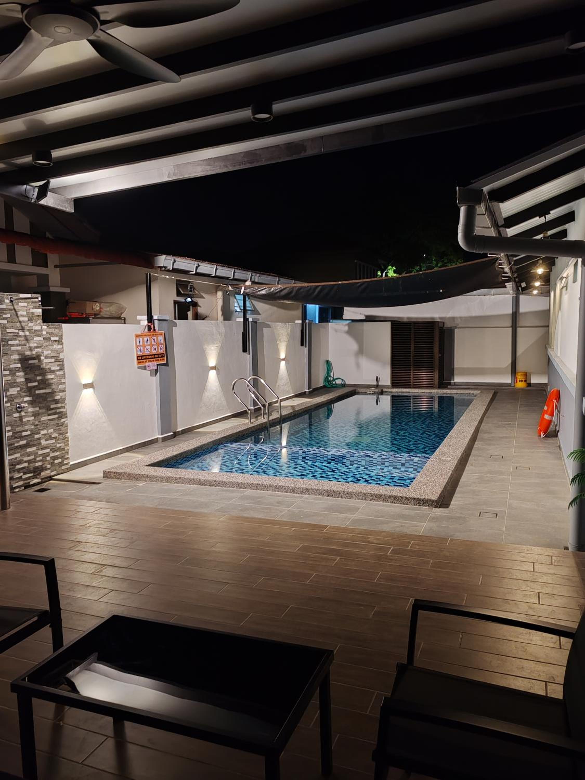 Melaka privatepool bungalow BBQWIFI krubong photo 3