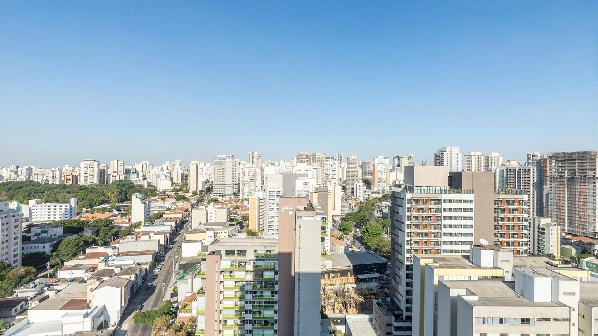 Studios Novíssimos com Piscina no Rooftop e vista para o Allianz Parque