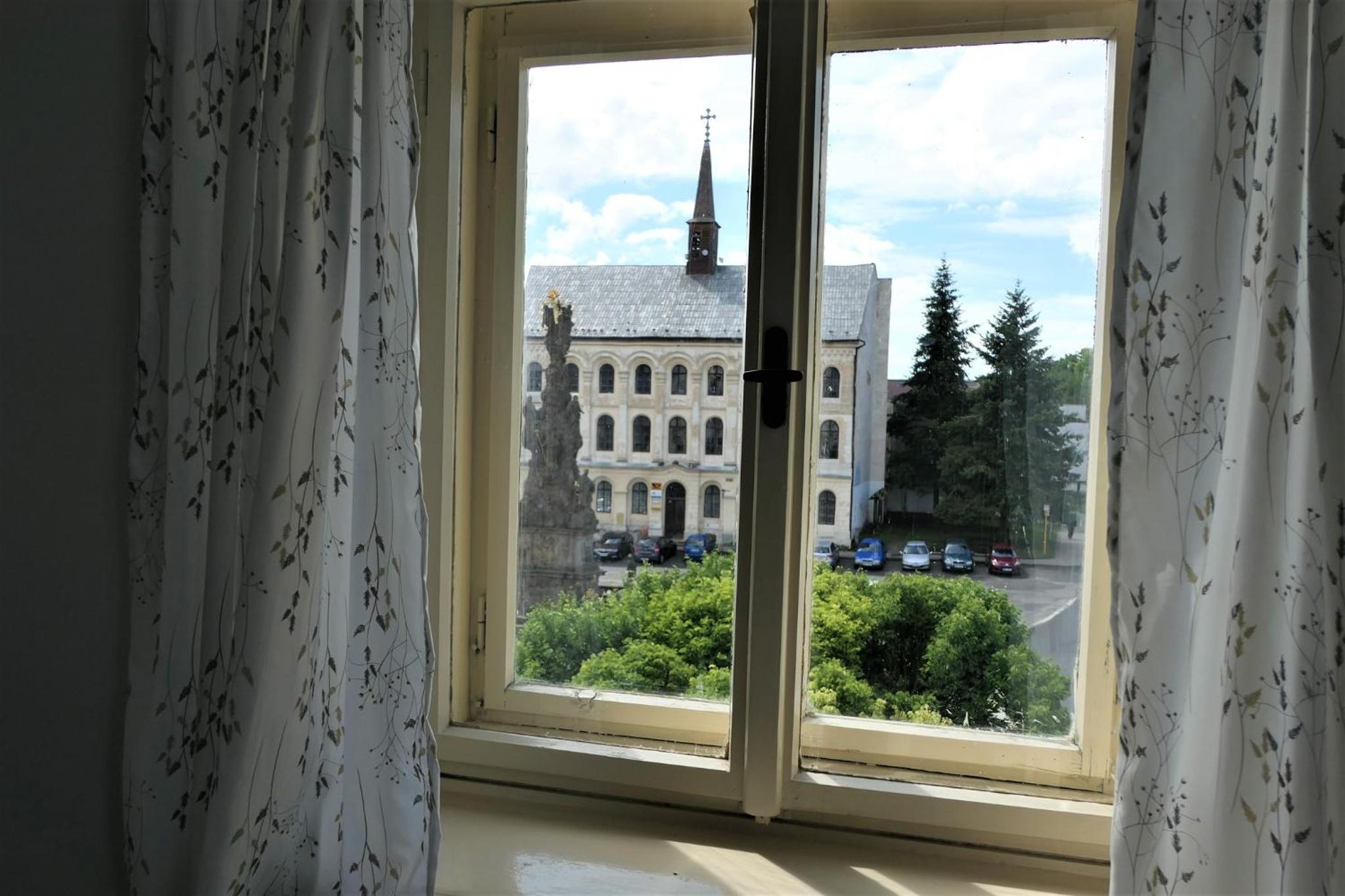 apartmán na náměstí