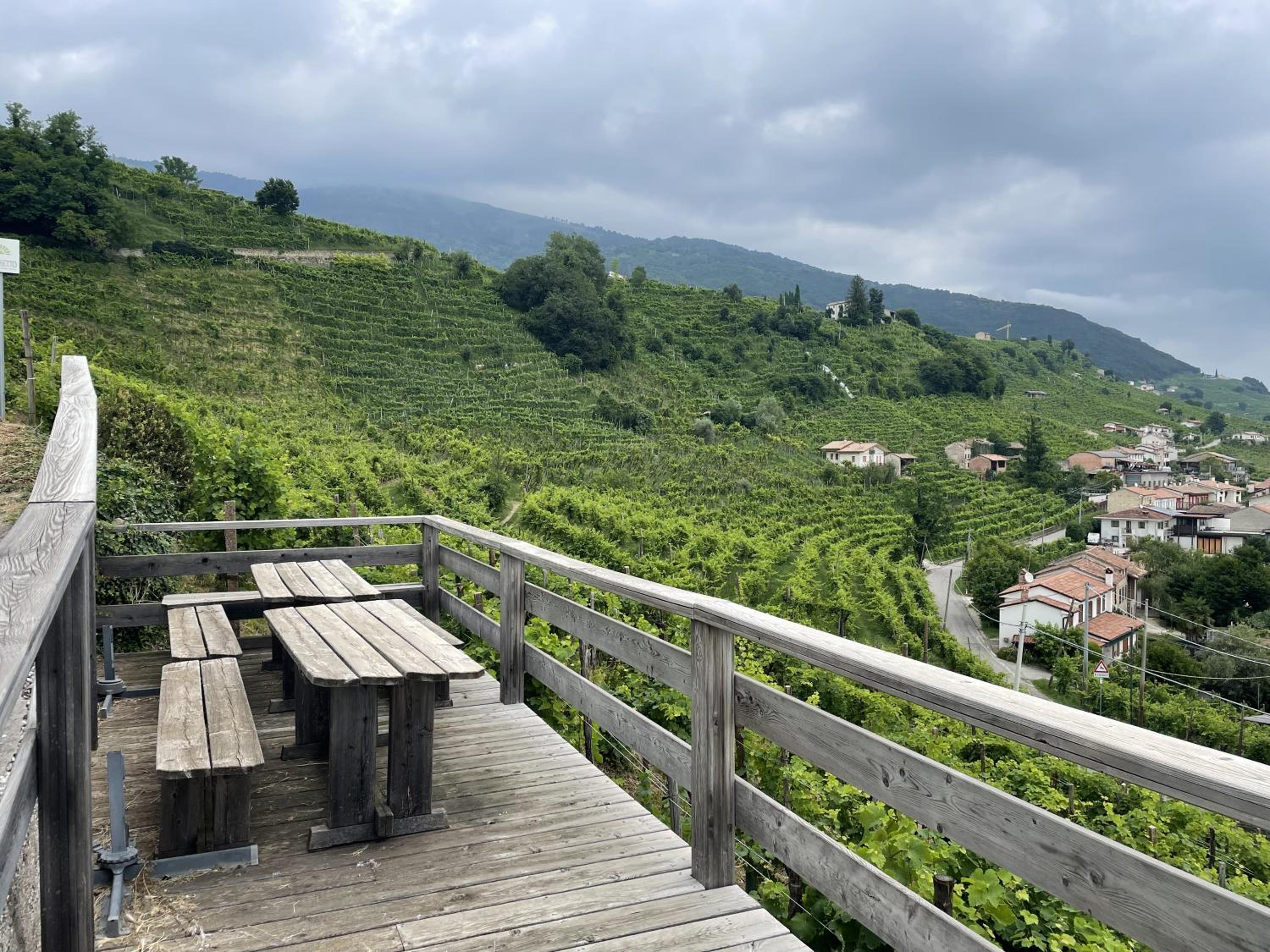 Valdobbiadene - free parking - Colline Prosecco